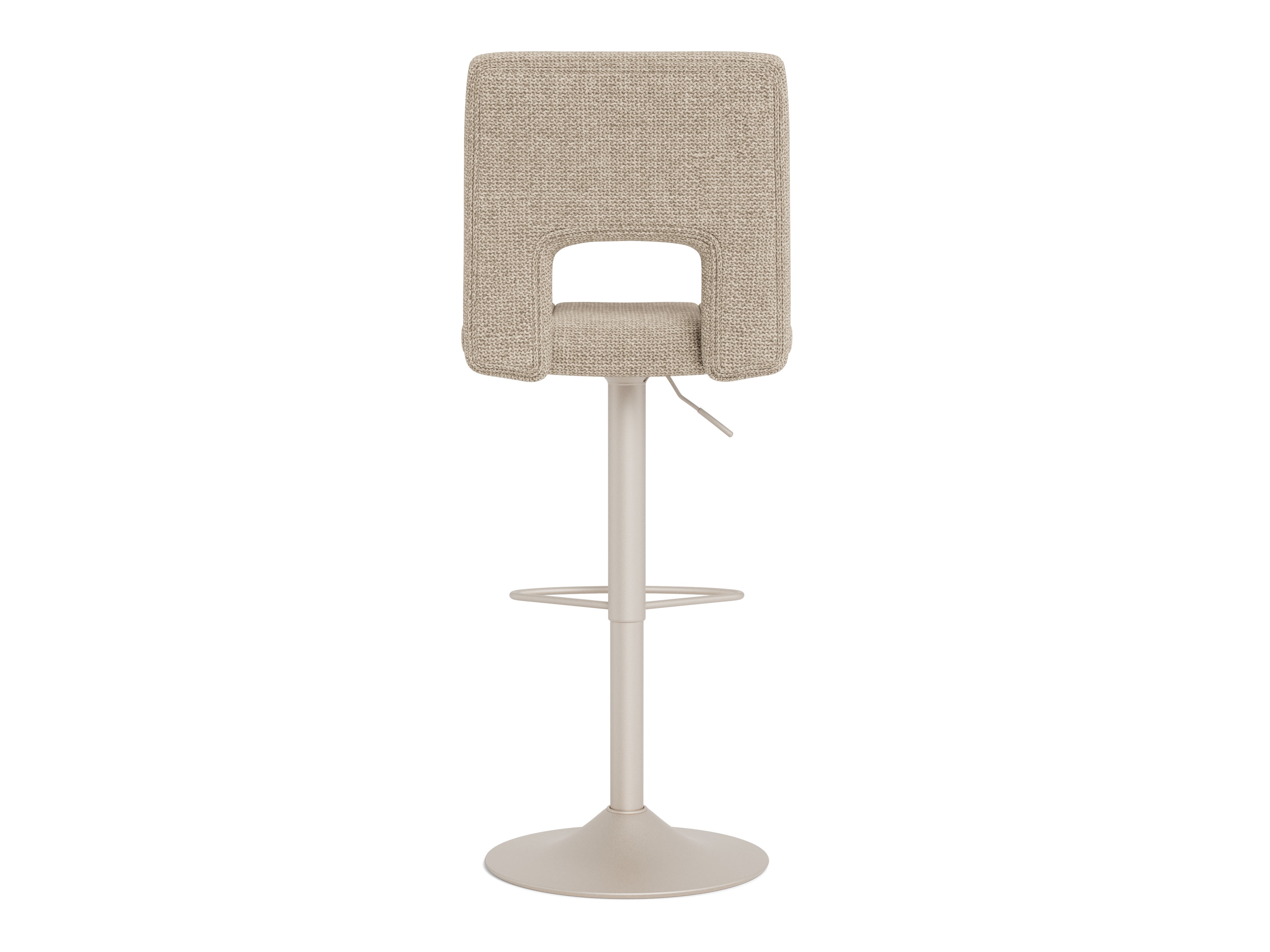 Chaise de bar mi-hauteur Norsica 678 (Beige)