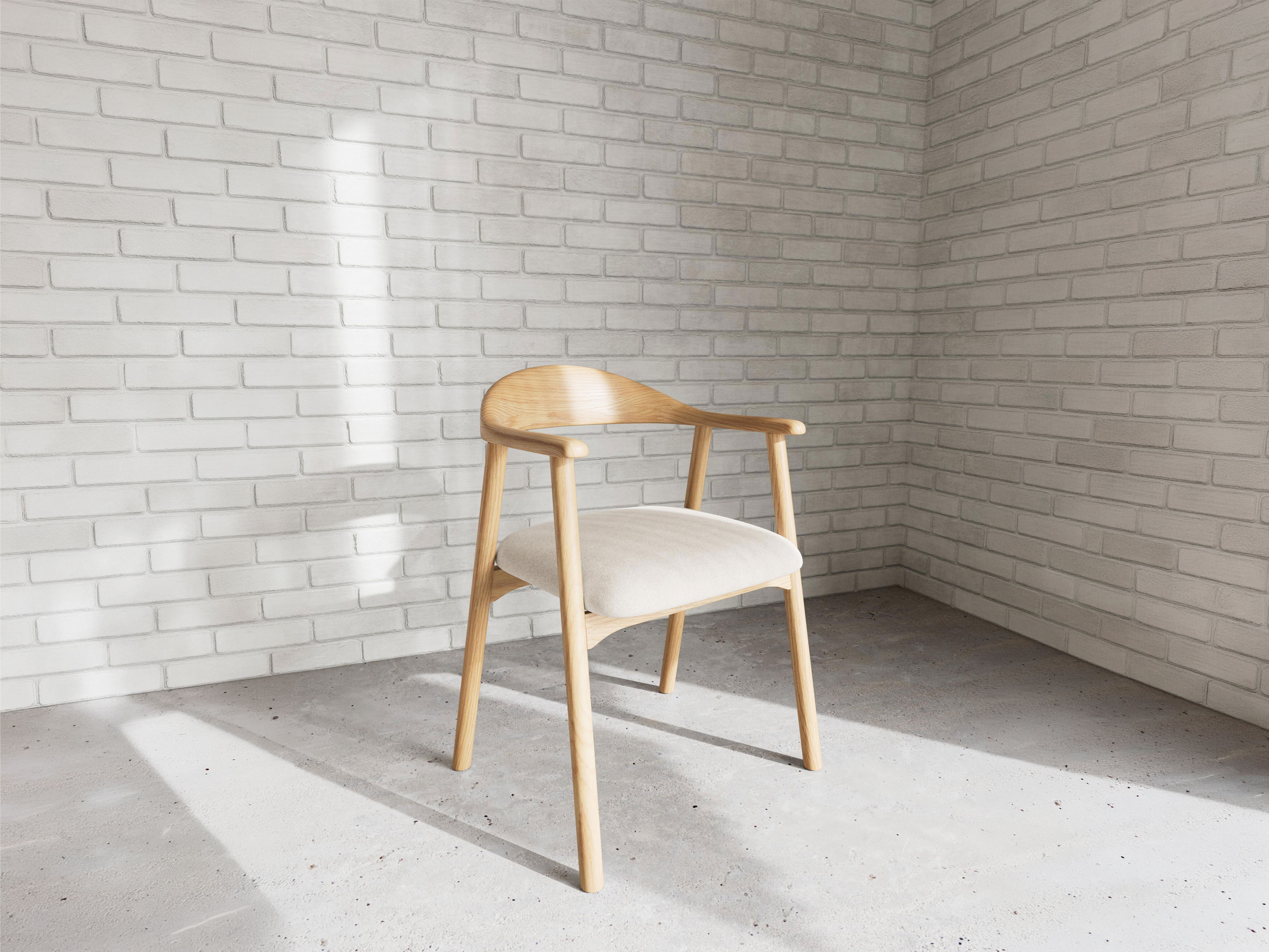 Chaise Norsica 1093 (Beige)