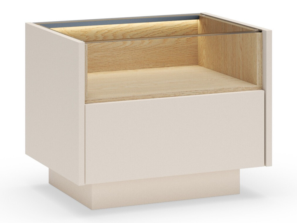 Table de chevet Salmeli 104 (Beige)