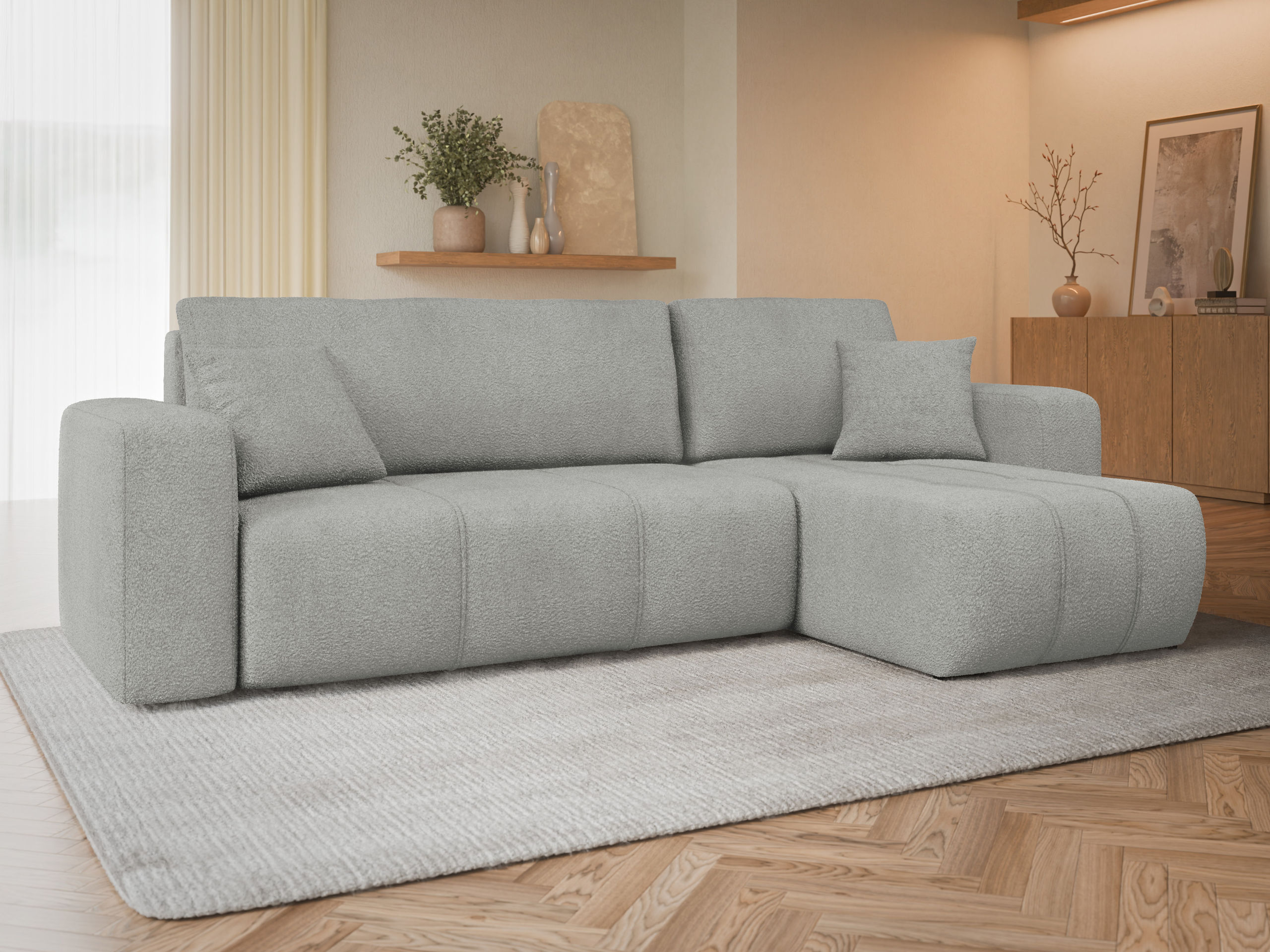 Canapé d'angle Comfivo Laurus (Coral 75)
