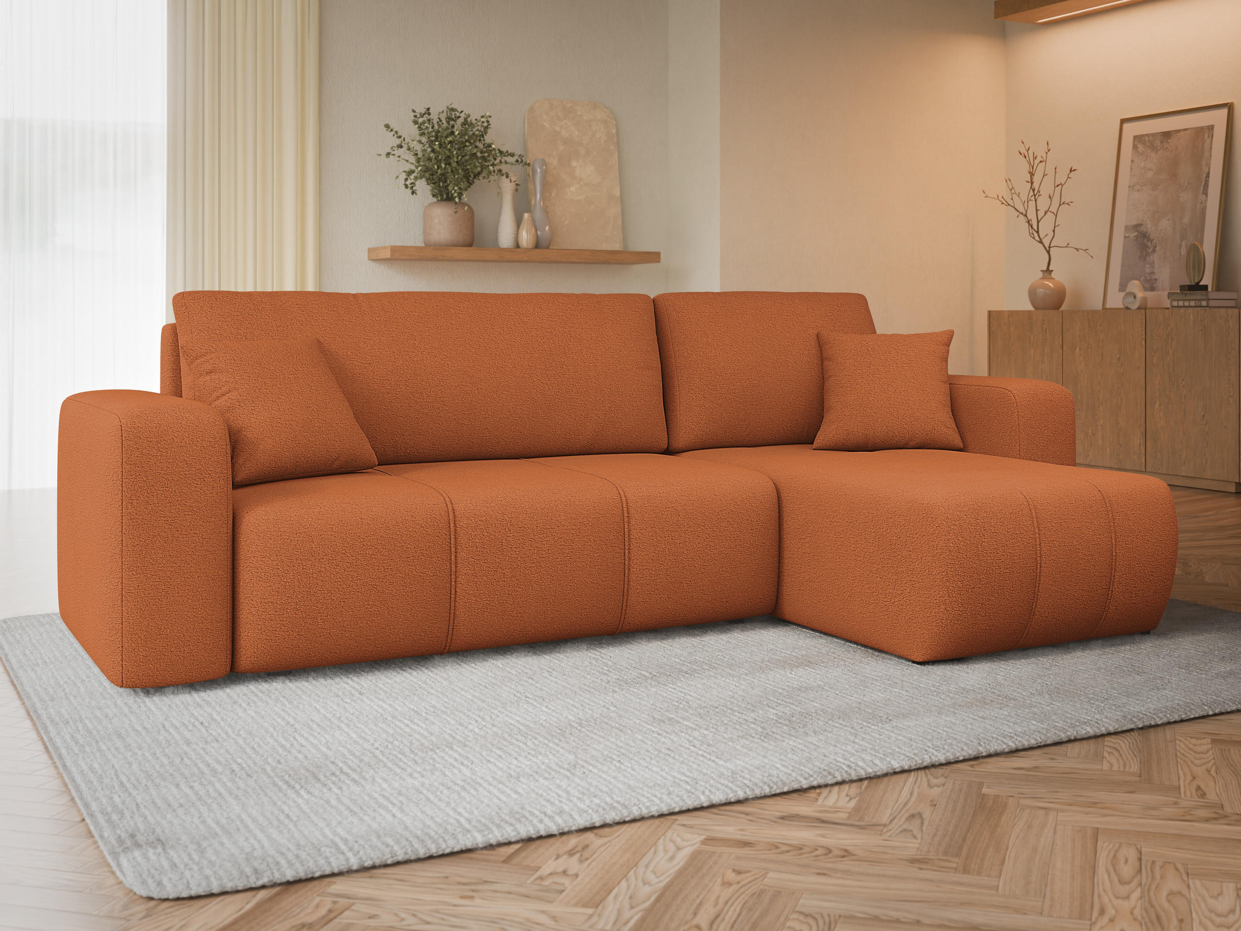 Canapé d'angle Comfivo Laurus (Velo 627)