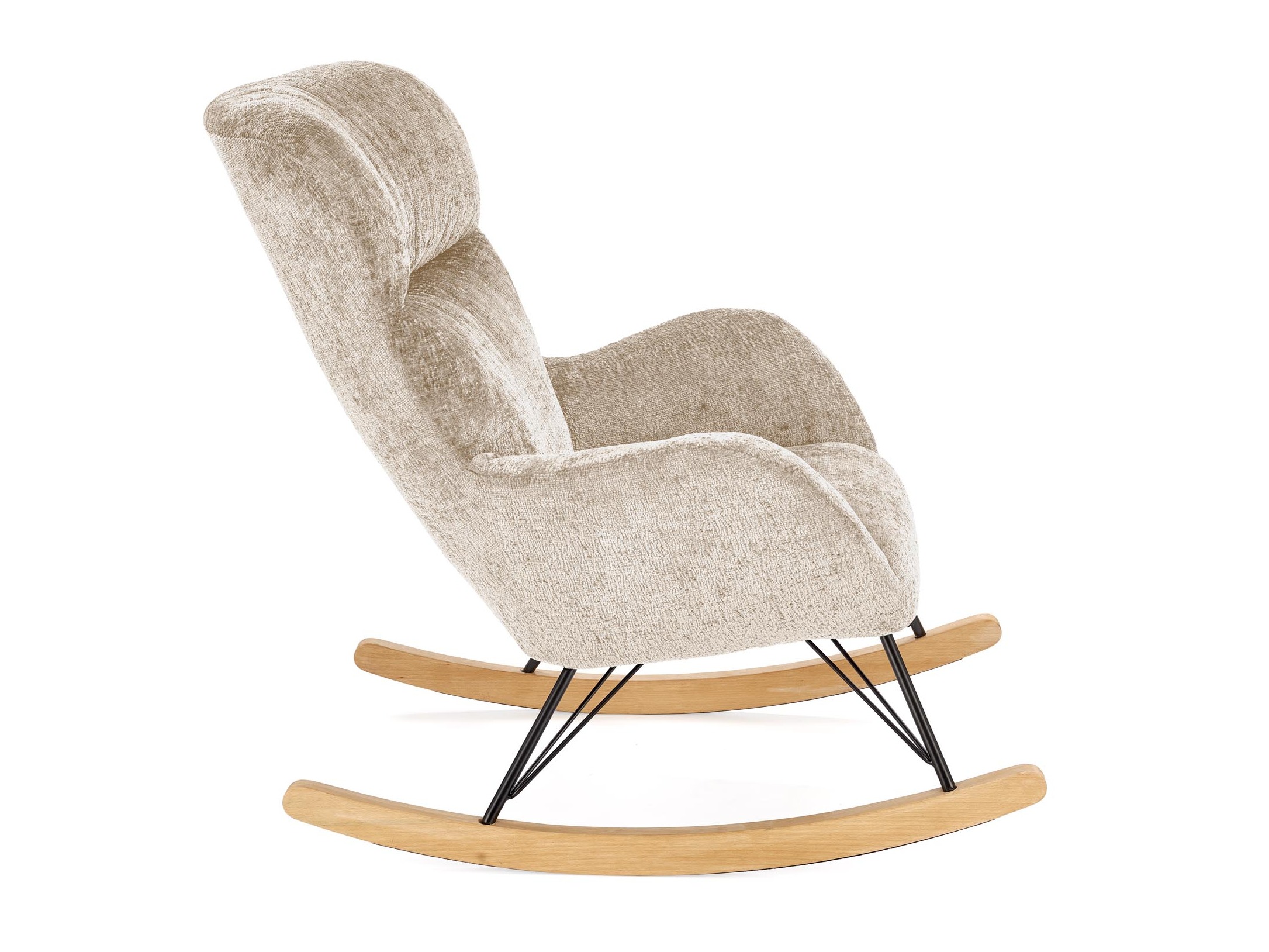 Chaise à bascule Houston 1594 (Beige)
