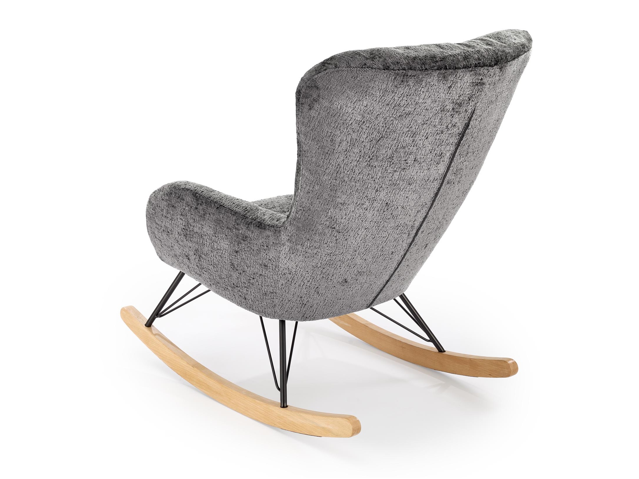 Chaise à bascule Houston 1594 (Gris)