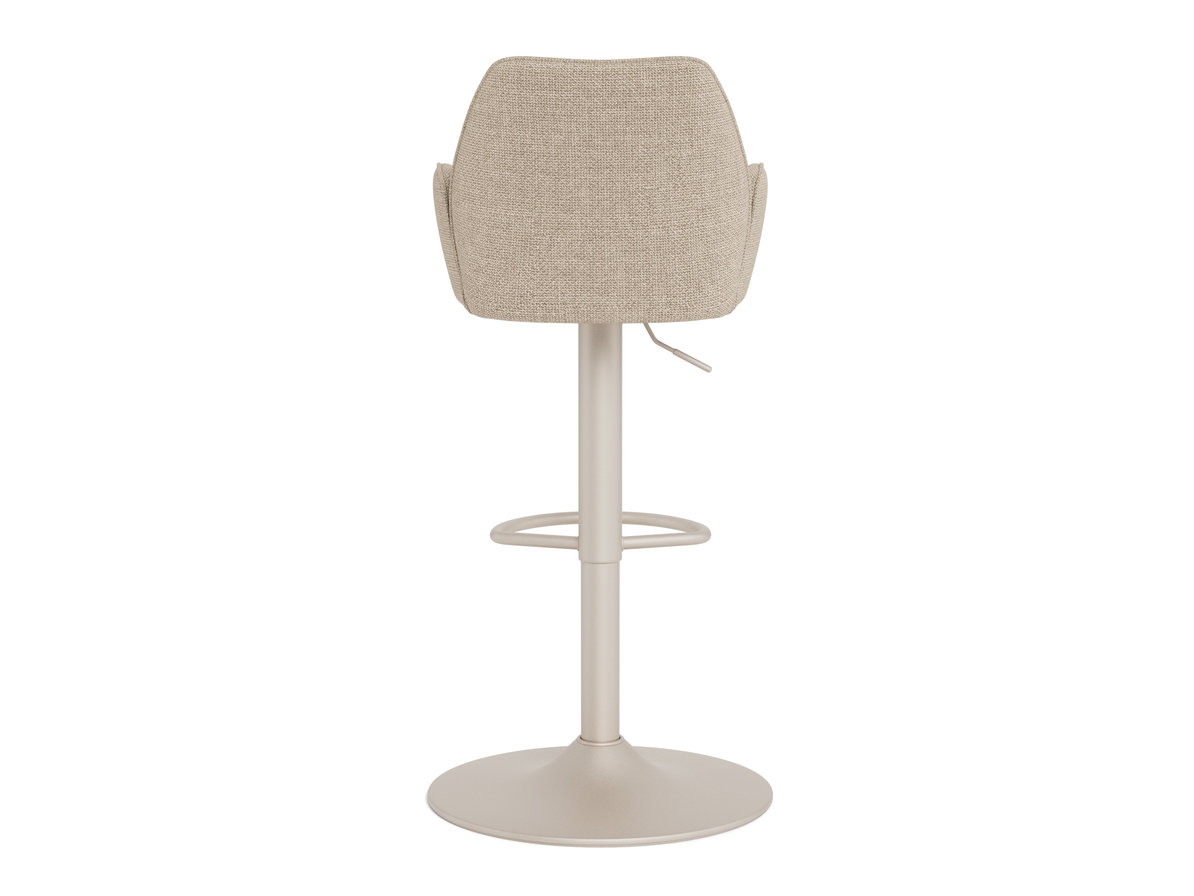 Chaise de bar mi-hauteur Norsica 1094 (Beige)