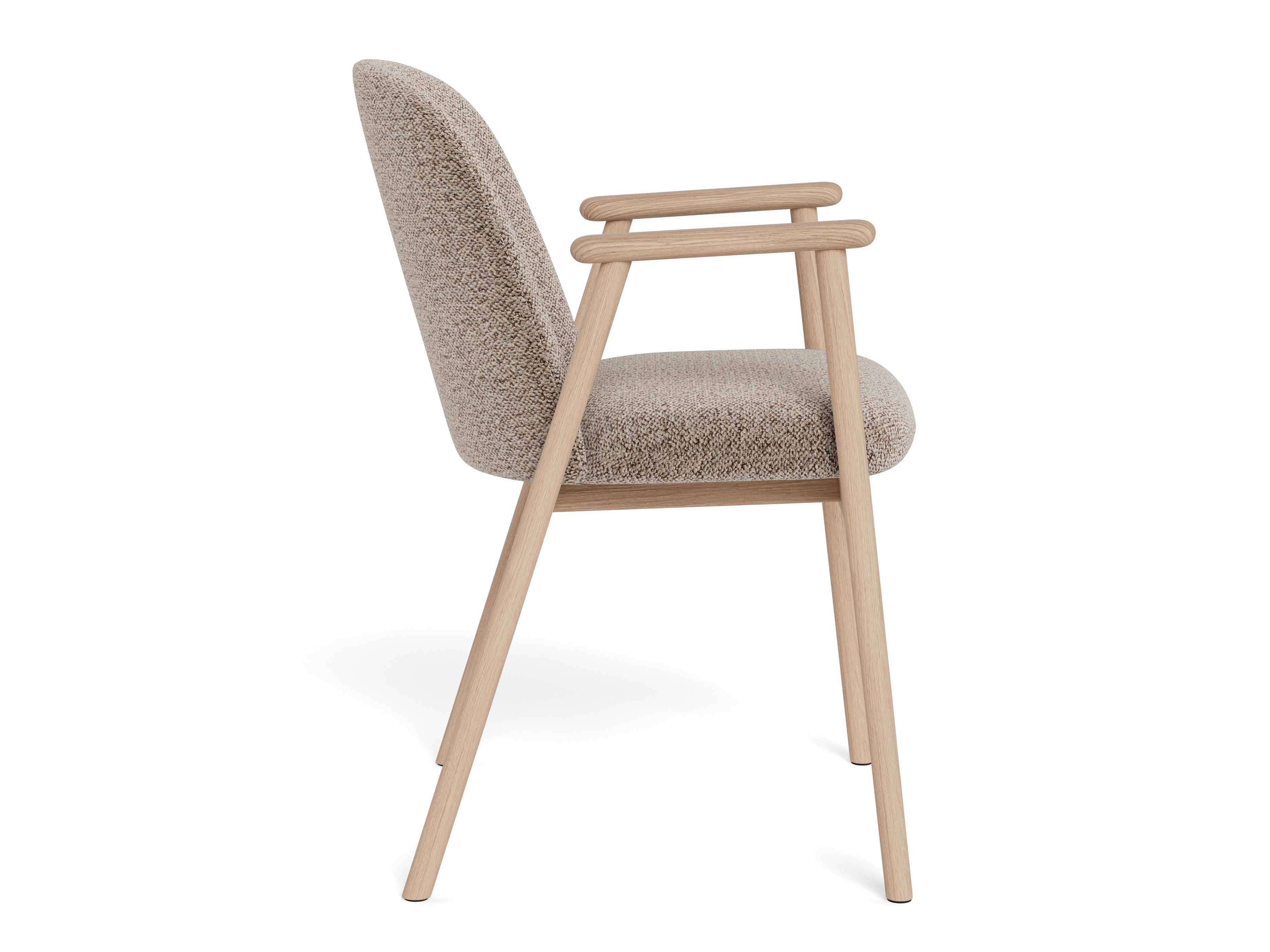 Chaise Norsica 890 (Beige + Clair bois)