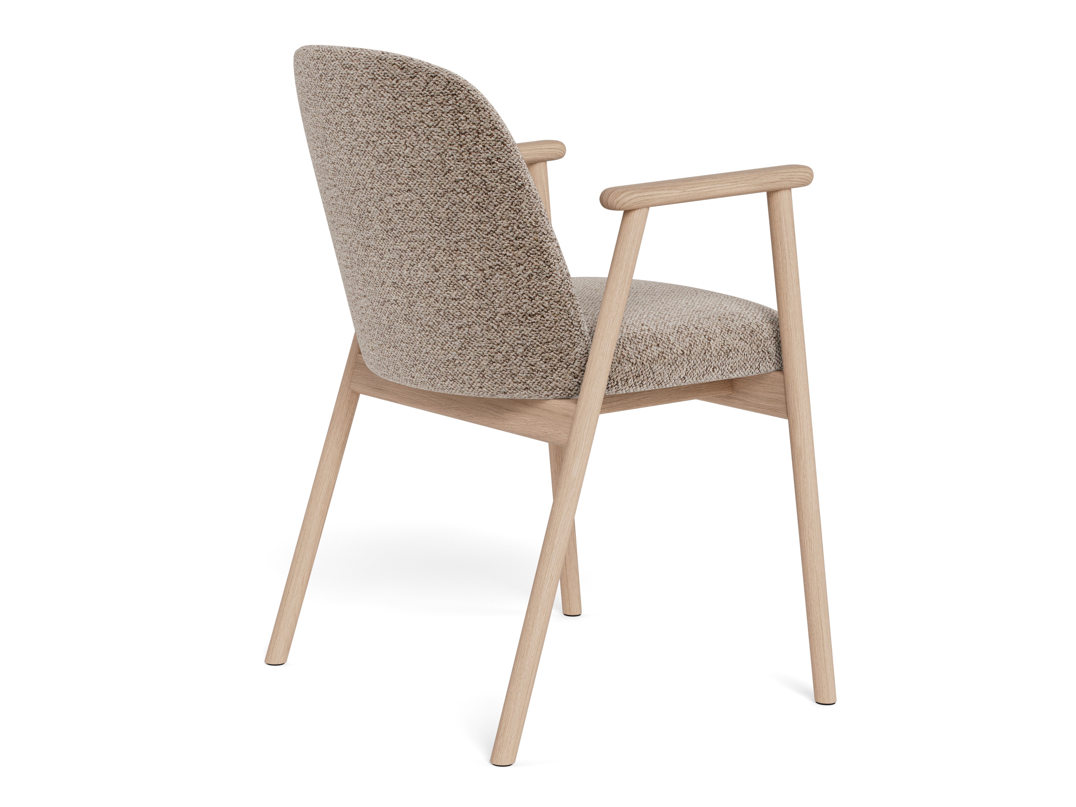 Chaise Norsica 890 (Beige + Clair bois)