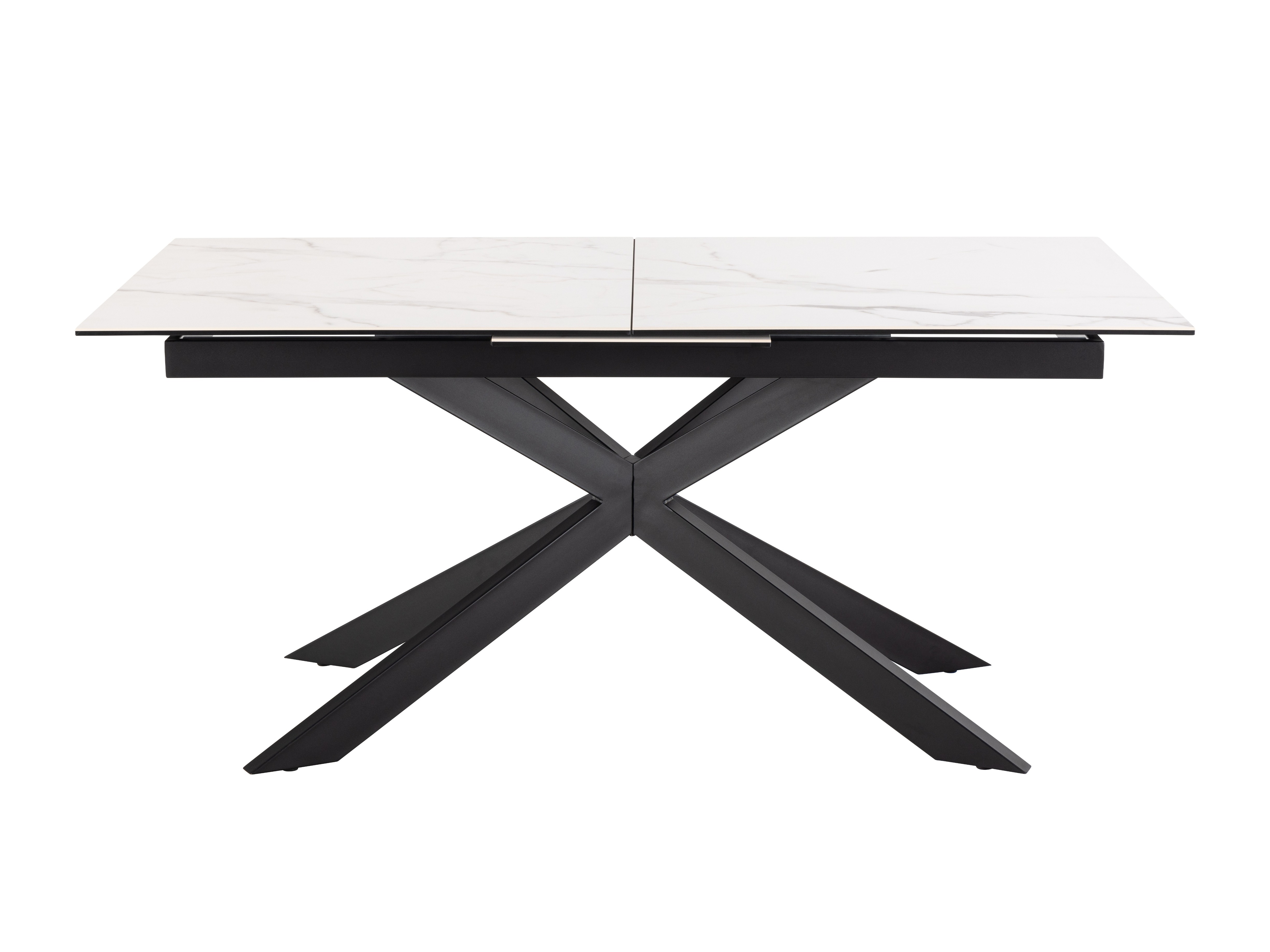 Table Norsica 685 (Marbre blanc + Noir)