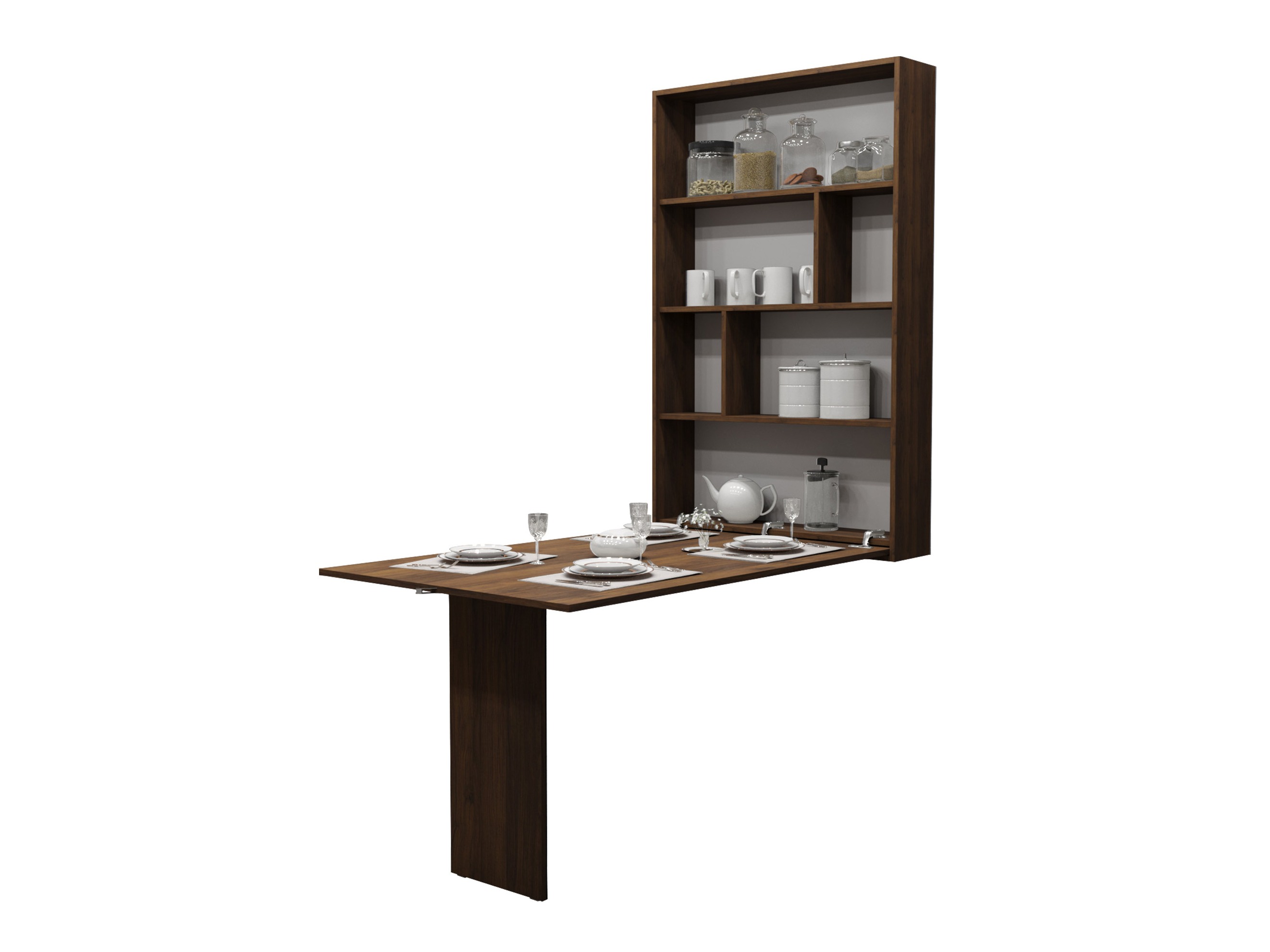 Table pliante Pinis III (Noyer)