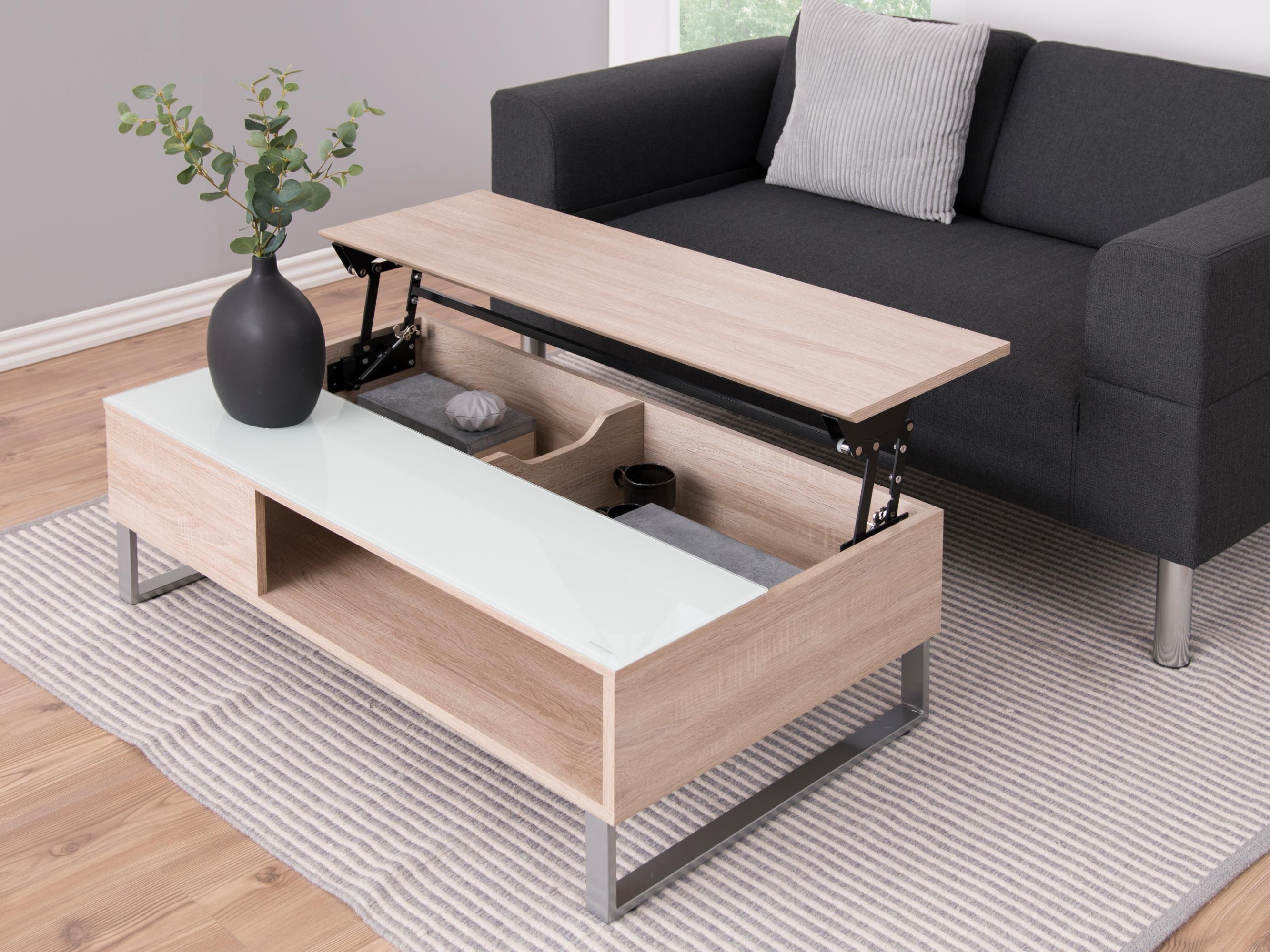 Table basse transformable Norsica 126