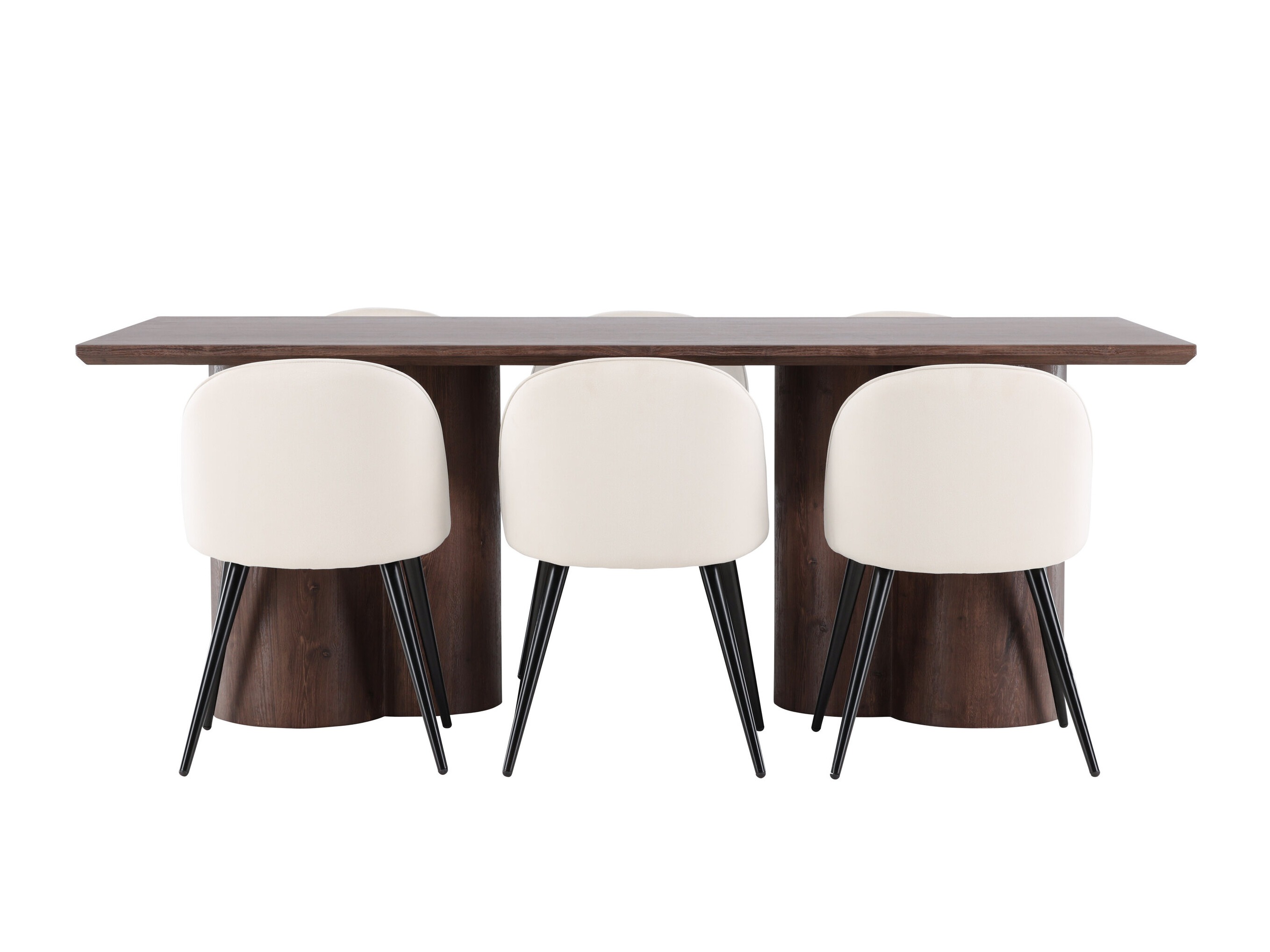 Salle à manger complète Dallas 5330 (Marron)
