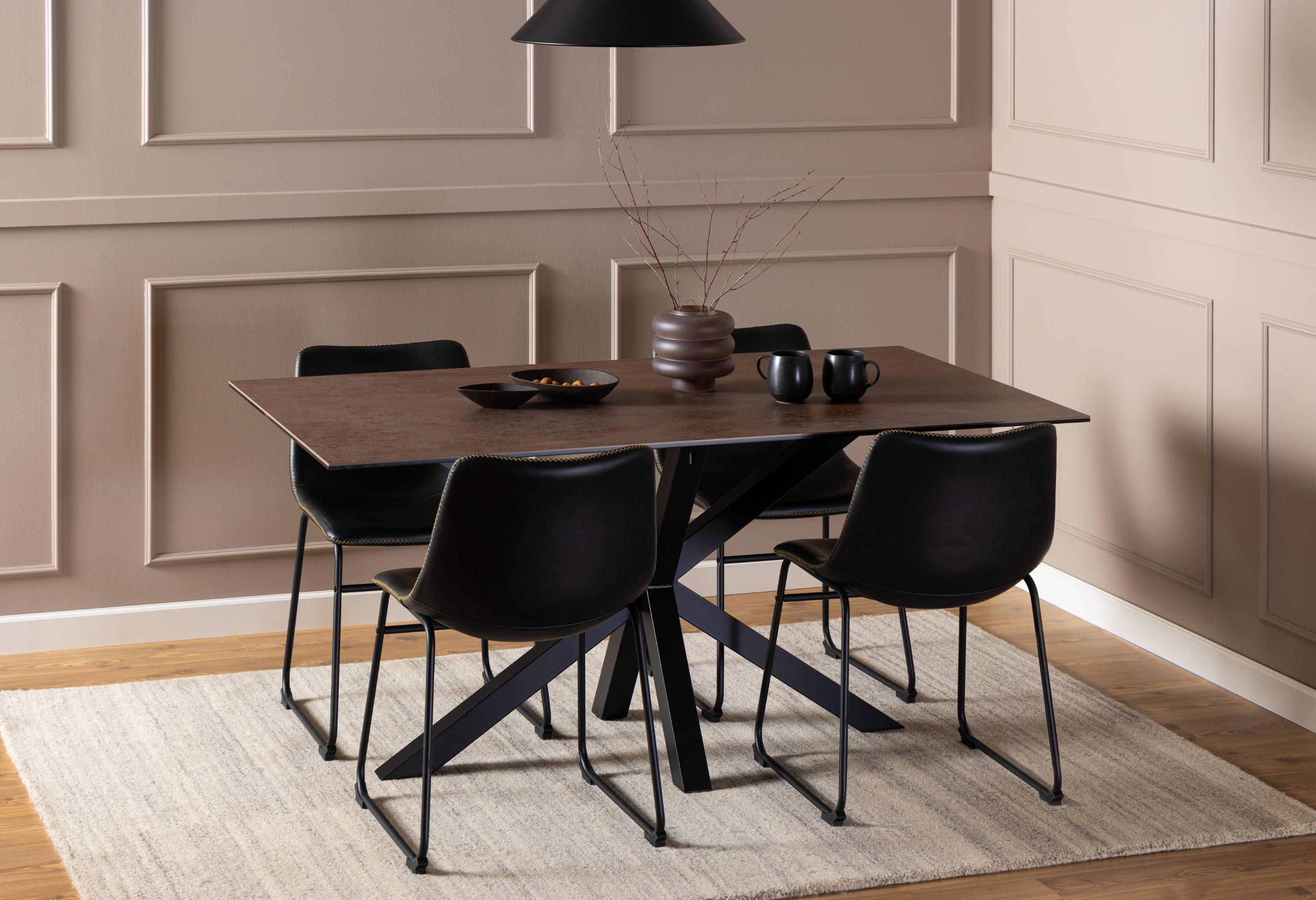 Chaise Norsica 462 (Noir)
