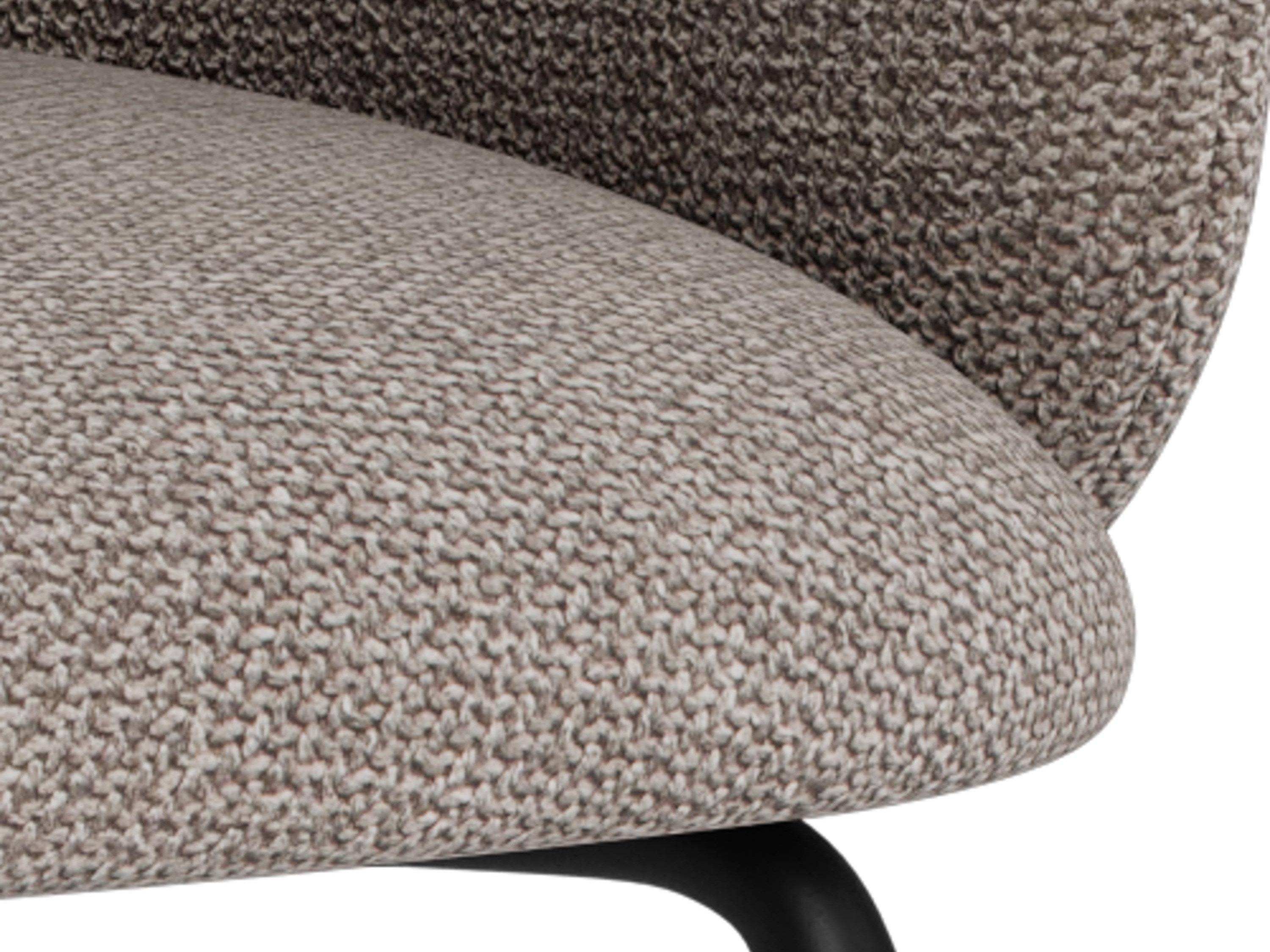 Chaise Norsica 862 (Marron + Noir)