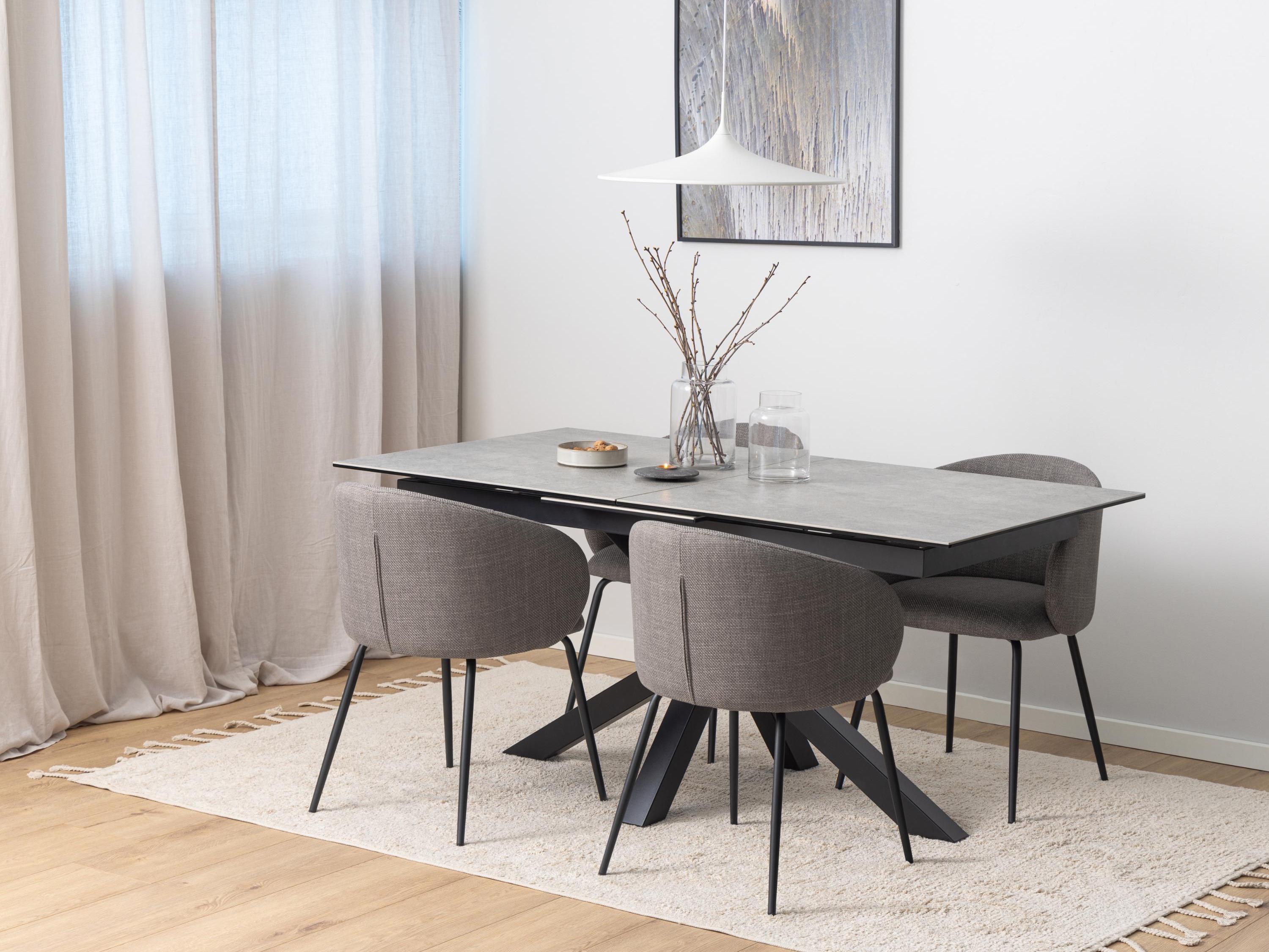Chaise Norsica 862 (Marron + Noir)
