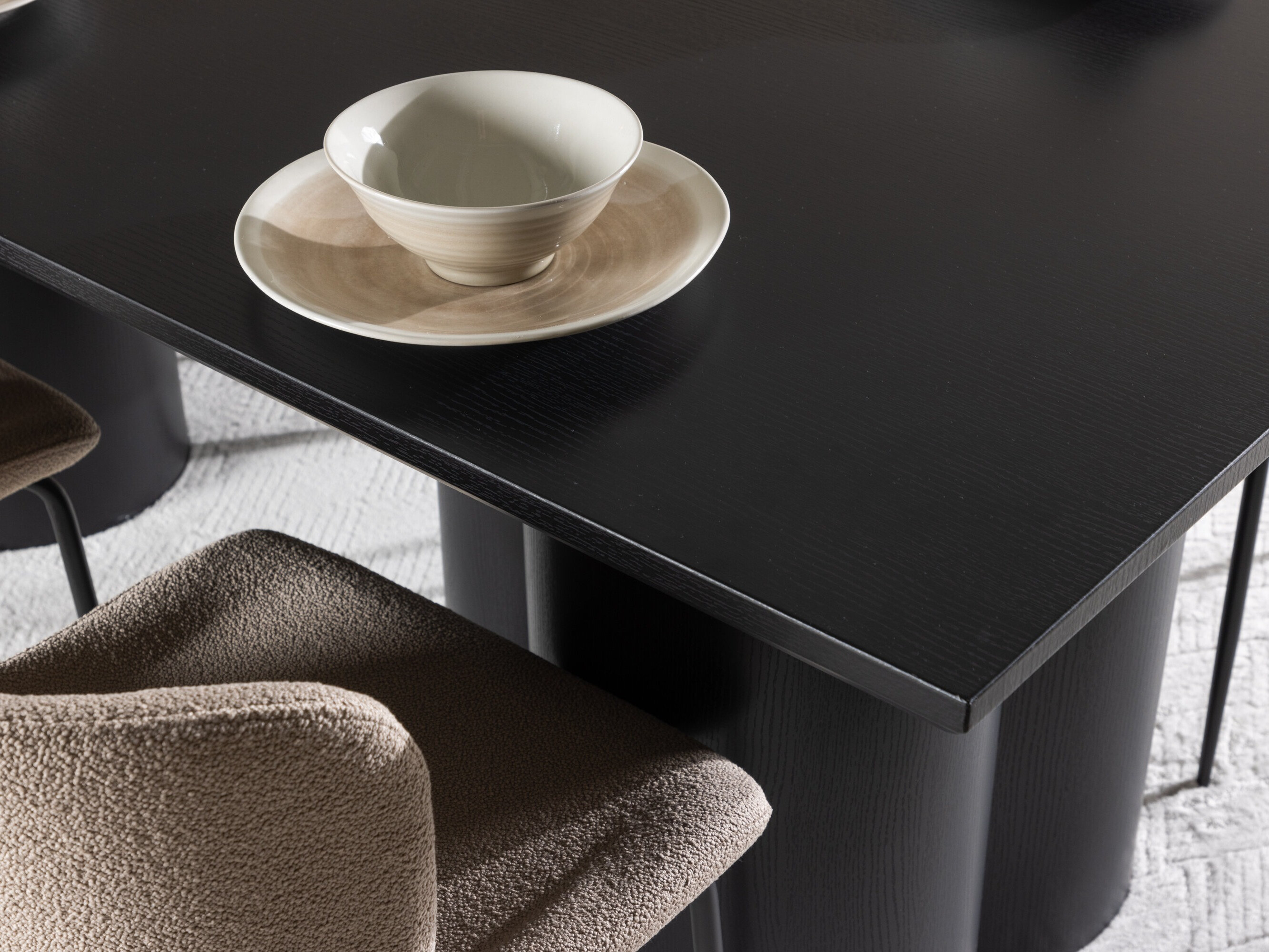 Salle à manger complète Dallas 5343 (Beige)