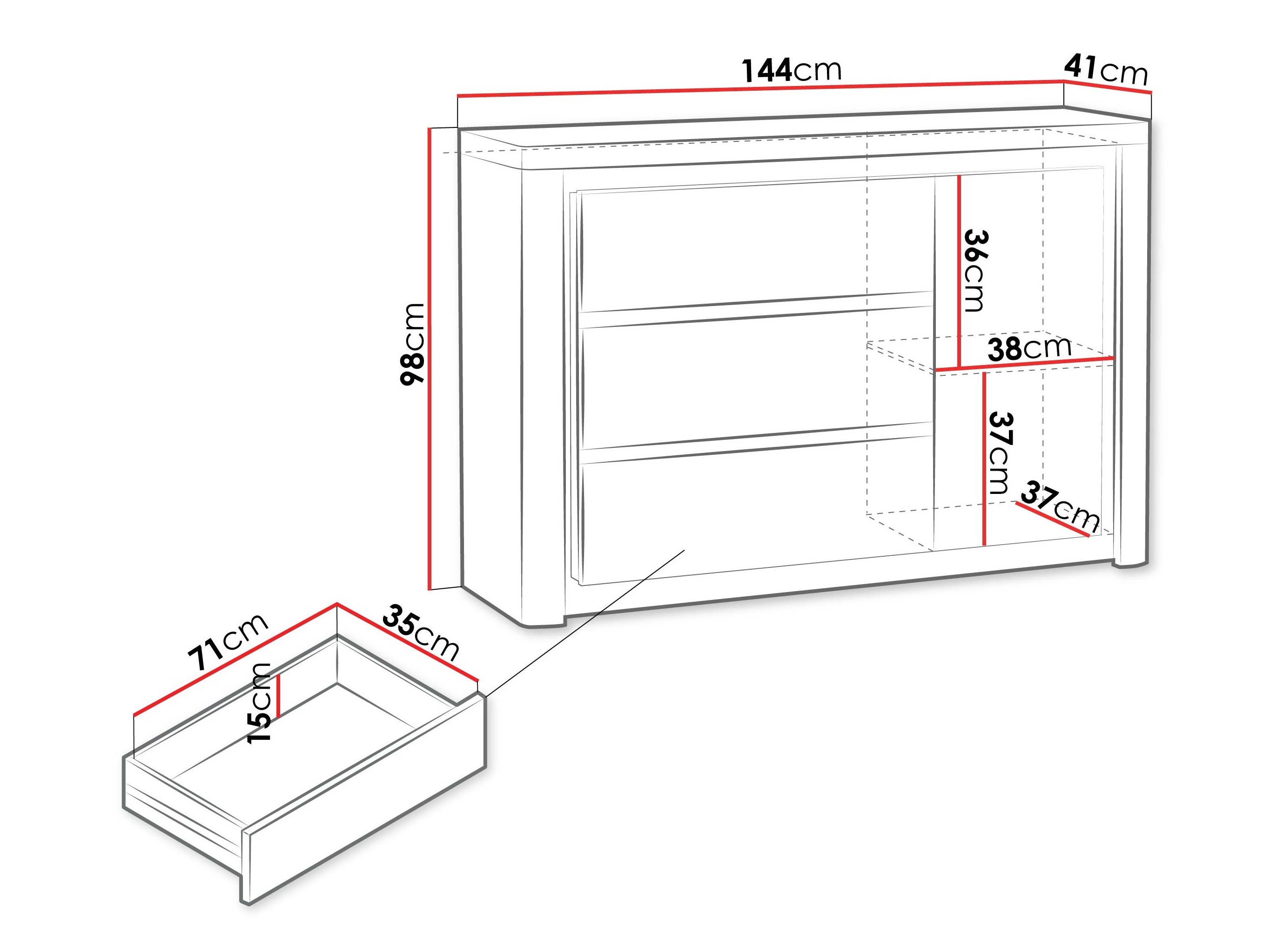Commode Etrmona 114