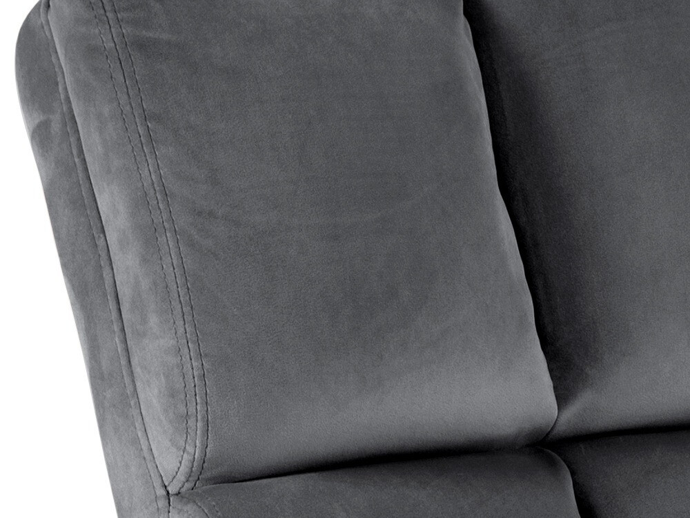 Fauteuil Norsica 370 (Gris foncé + Noir)