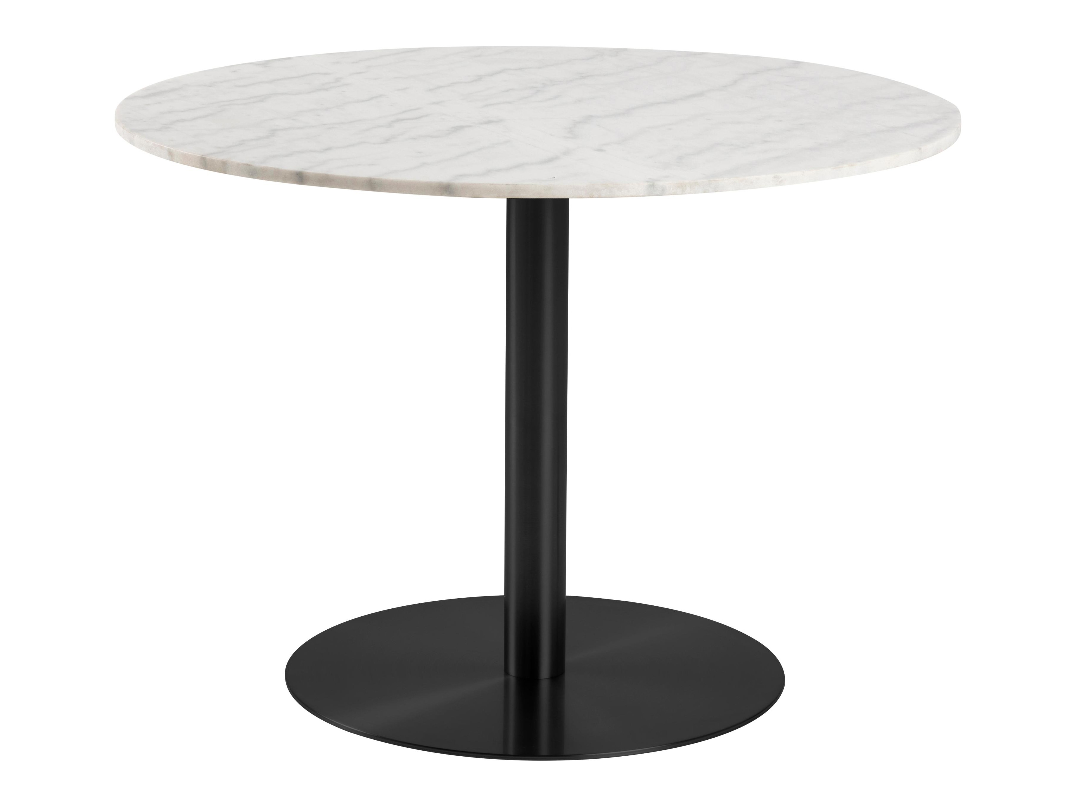 Table Norsica 420 (Noir + Marbre blanc)