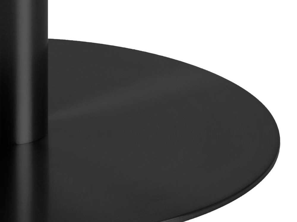 Table Norsica 420 (Noir + Marbre blanc)