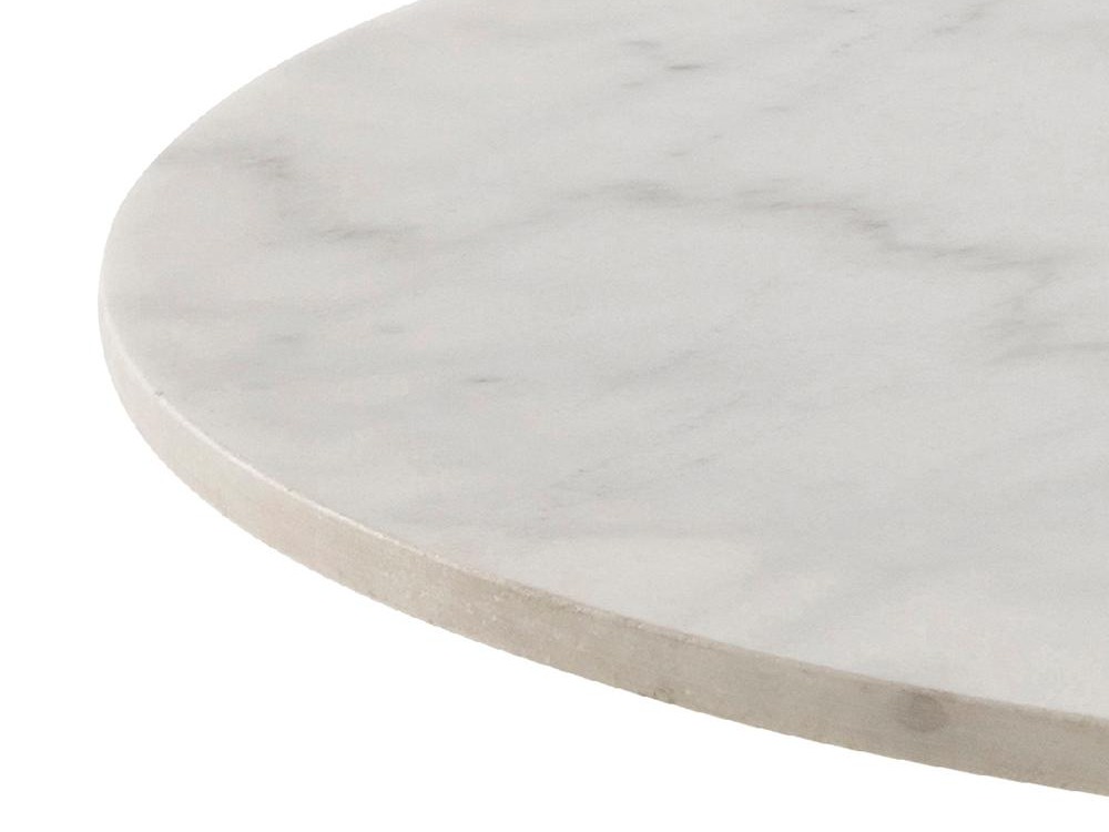 Table Norsica 420 (Noir + Marbre blanc)