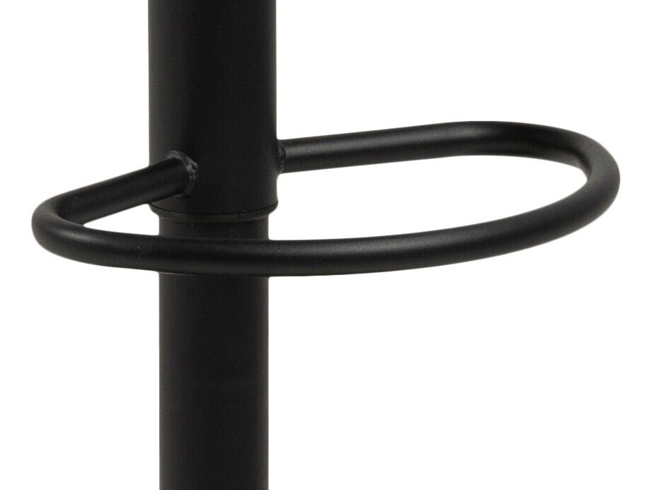 Chaise de bar mi-hauteur Norsica 280 (Anthracite + Noir)