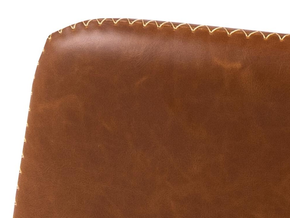 Chaise de bar mi-hauteur Norsica 500 (Noir + Marron)
