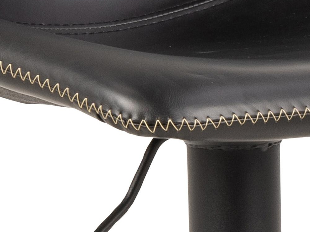 Chaise de bar mi-hauteur Norsica 500 (Noir)