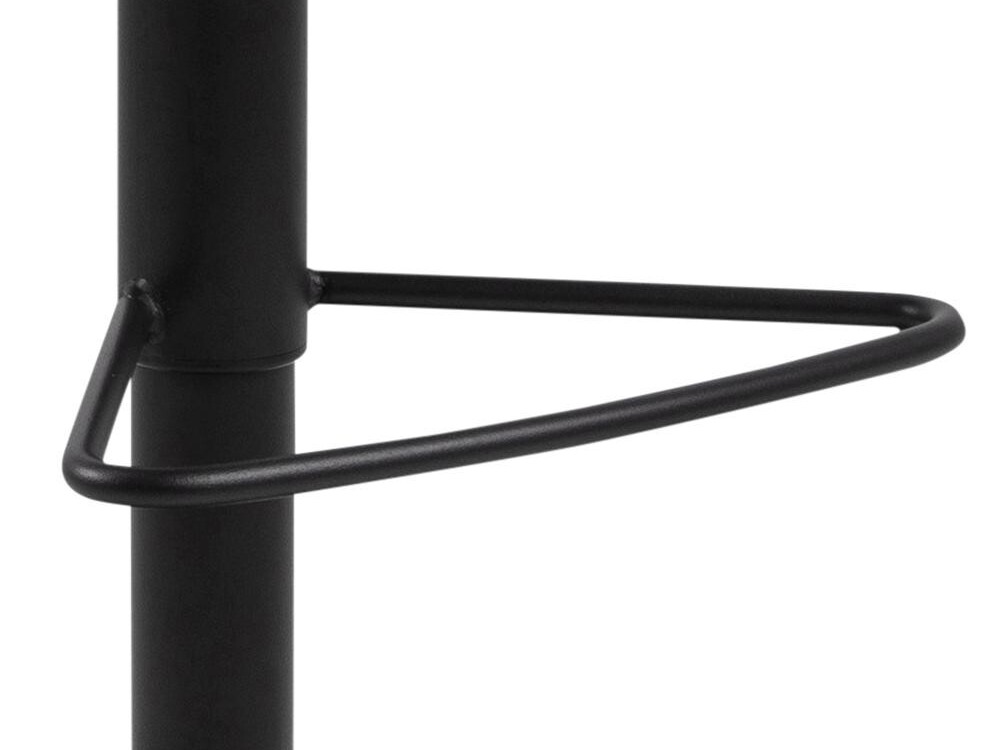 Chaise de bar mi-hauteur Norsica 501 (Anthracite + Noir)