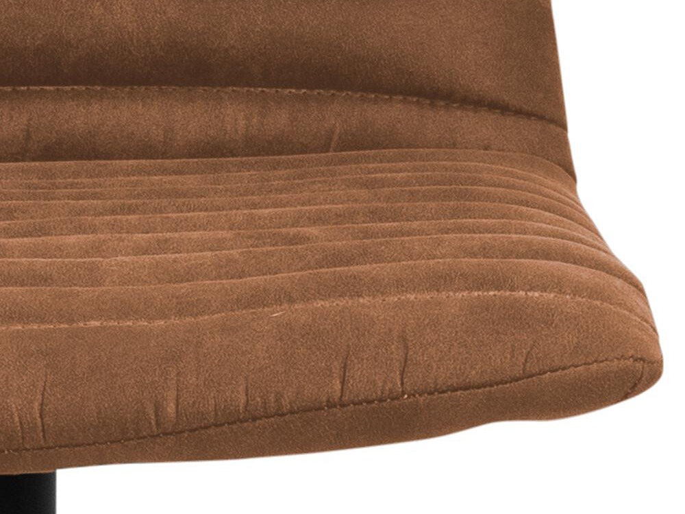 Chaise de bar mi-hauteur Norsica 501 (Marron + Noir)