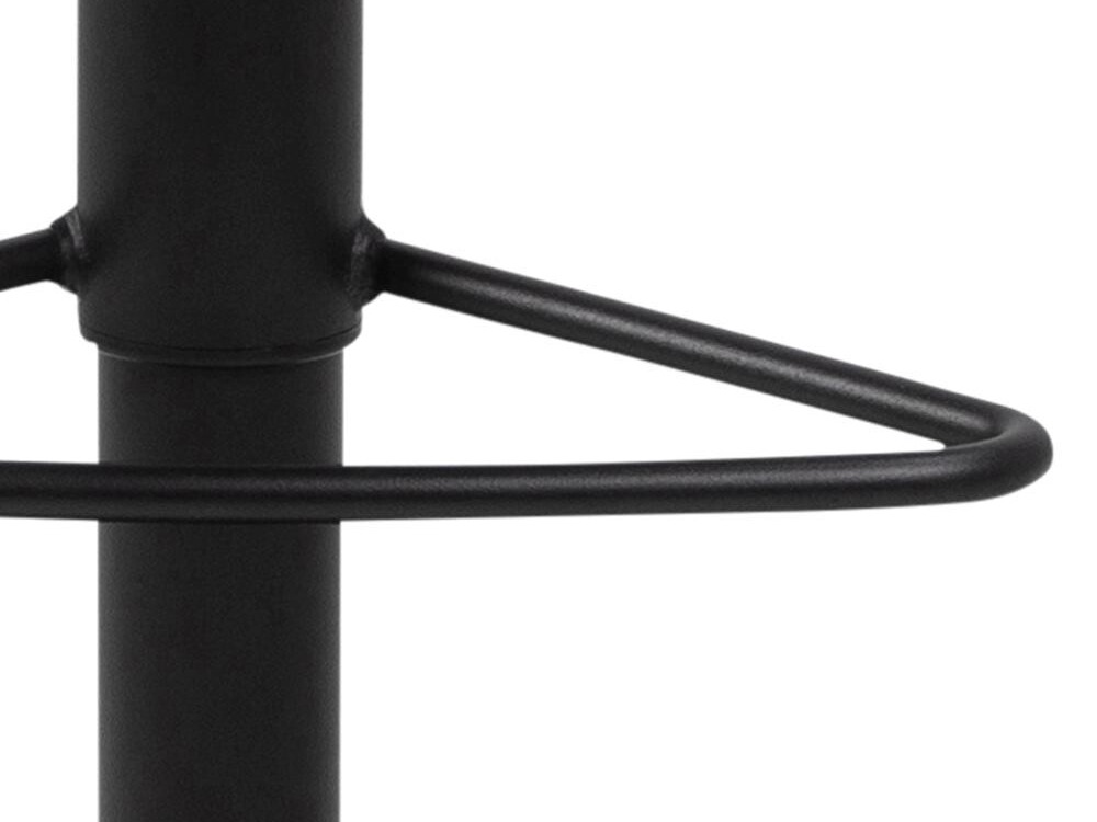Chaise de bar mi-hauteur Norsica 501 (Marron + Noir)