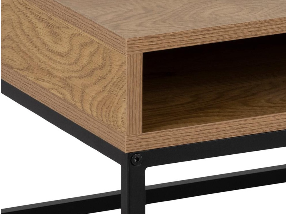 Table basse Norsica 477 (Chêne sauvage + Noir)