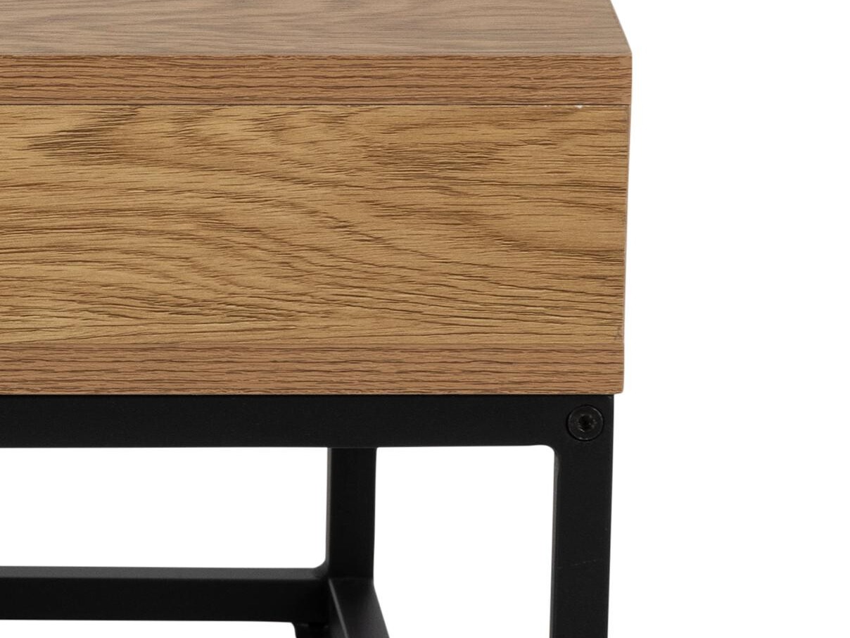 Table basse Norsica 477 (Chêne sauvage + Noir)