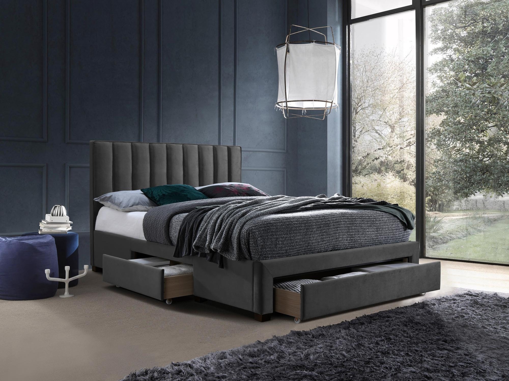 Lit Houston Fides (Gris)