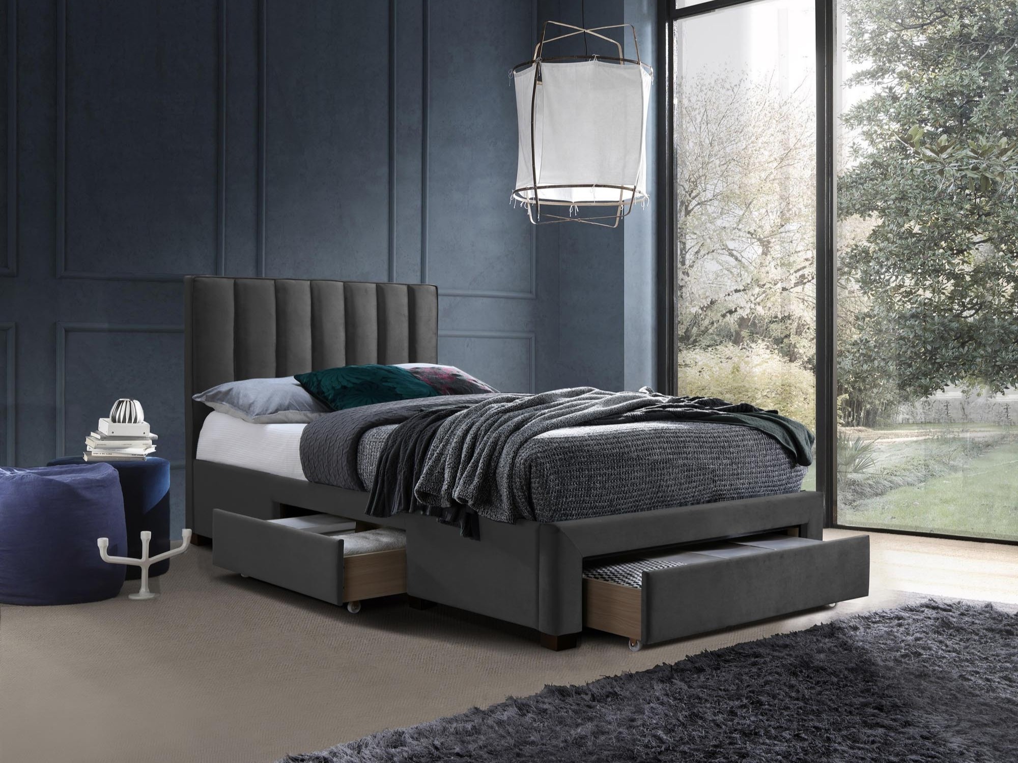 Lit Houston Fides (Gris)