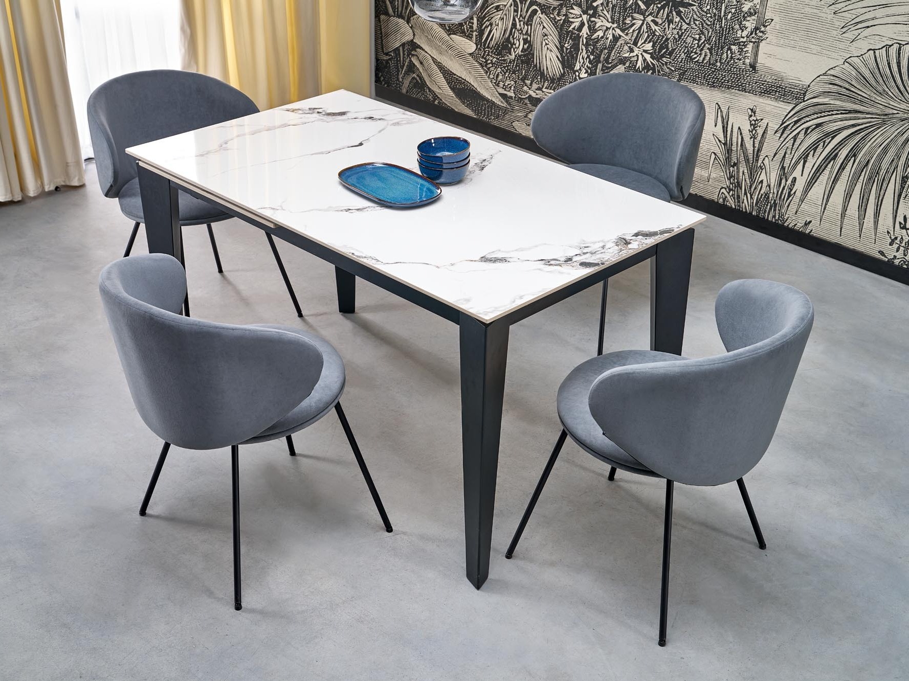 Table Houston 2157 (Marbre blanc)