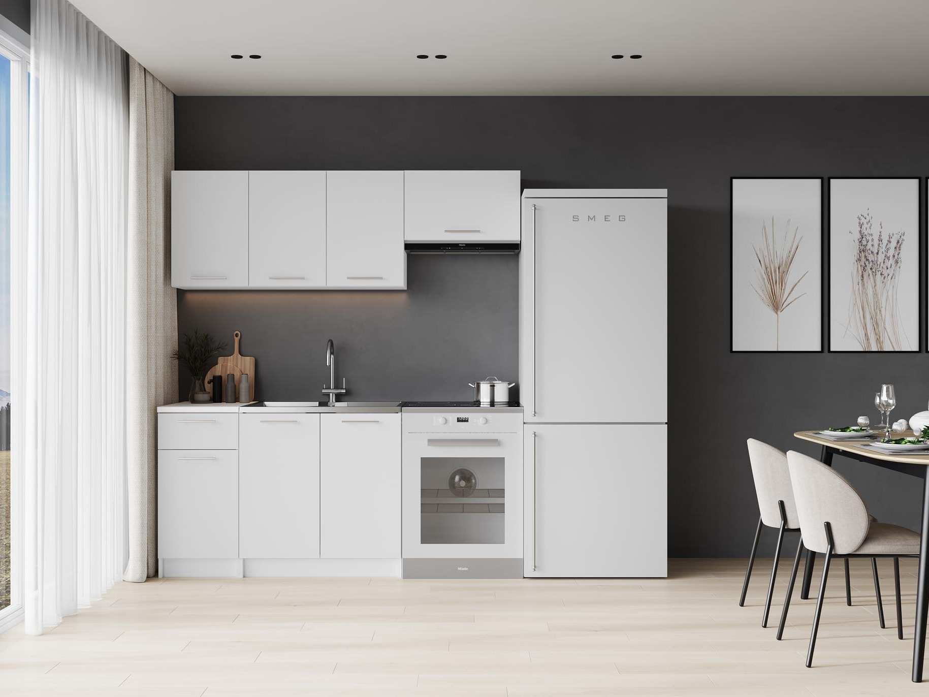 Cuisine complète Houston 2164 (Blanc)