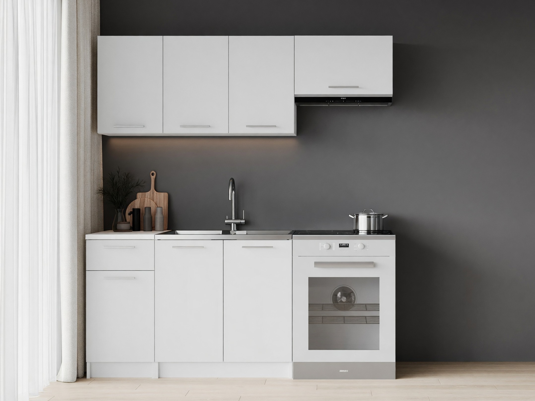 Cuisine complète Houston 2164 (Blanc)