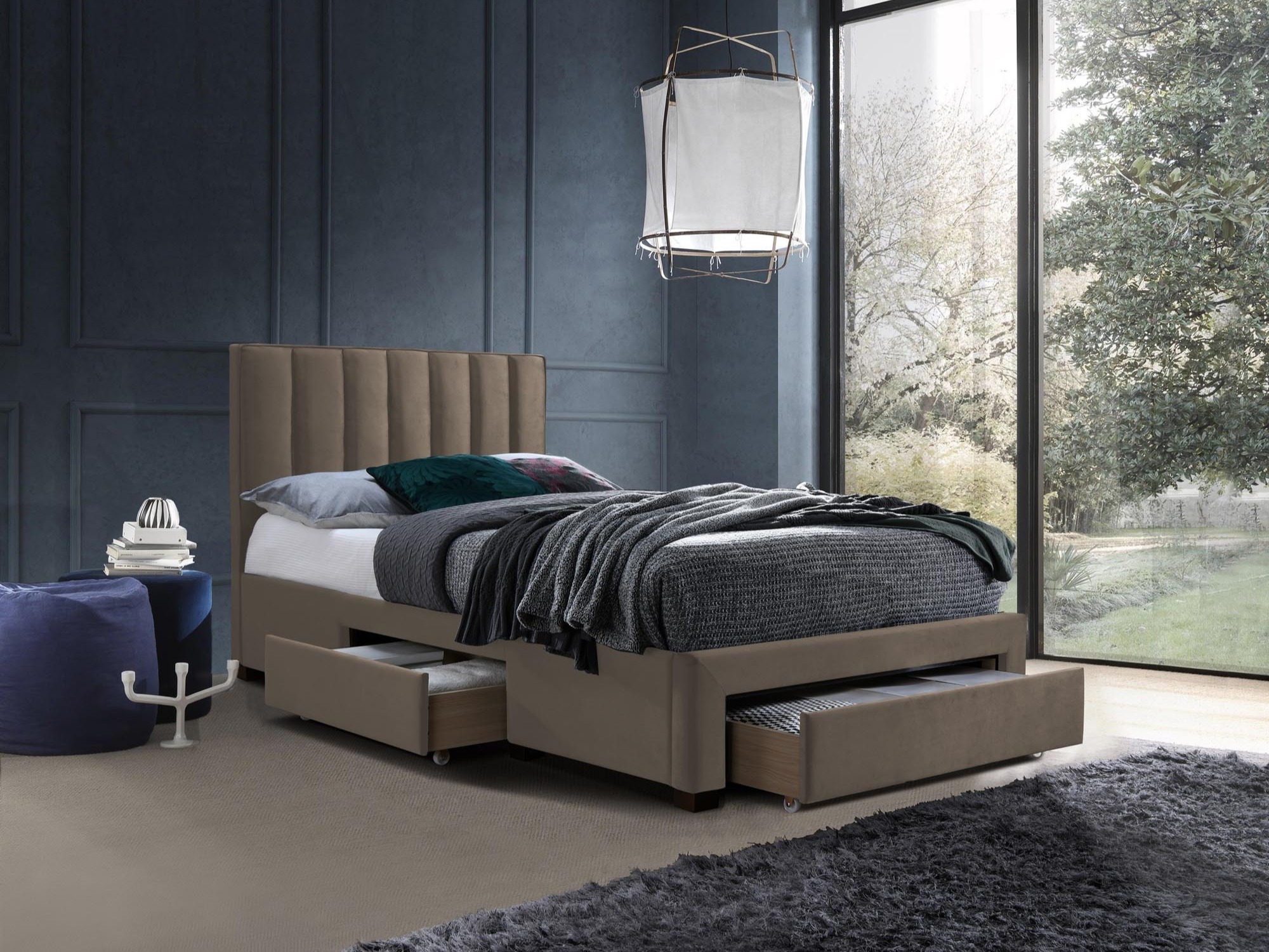 Lit Houston Fides (Taupe)