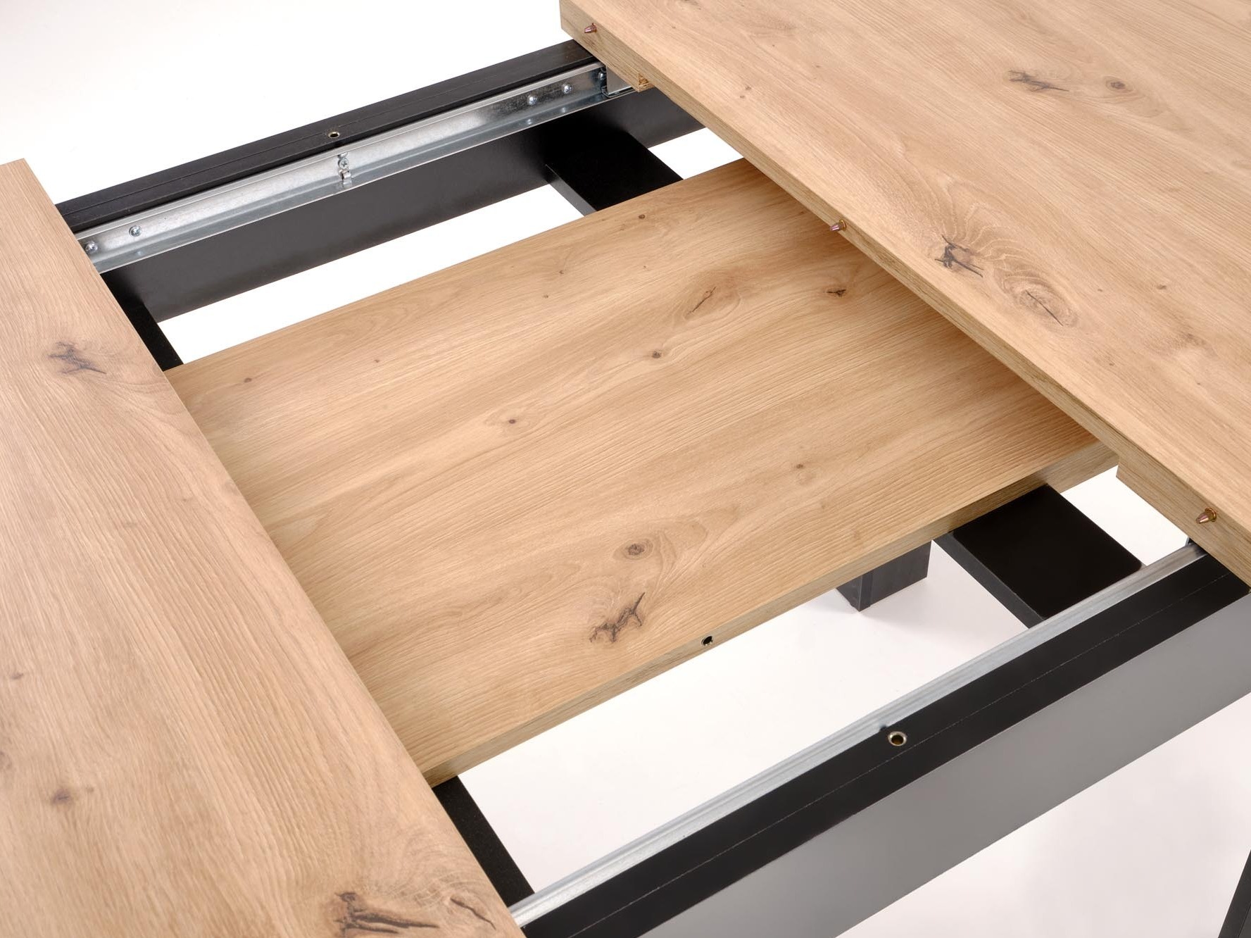 Table Houston 2165 (Chêne Artisan + Noir)