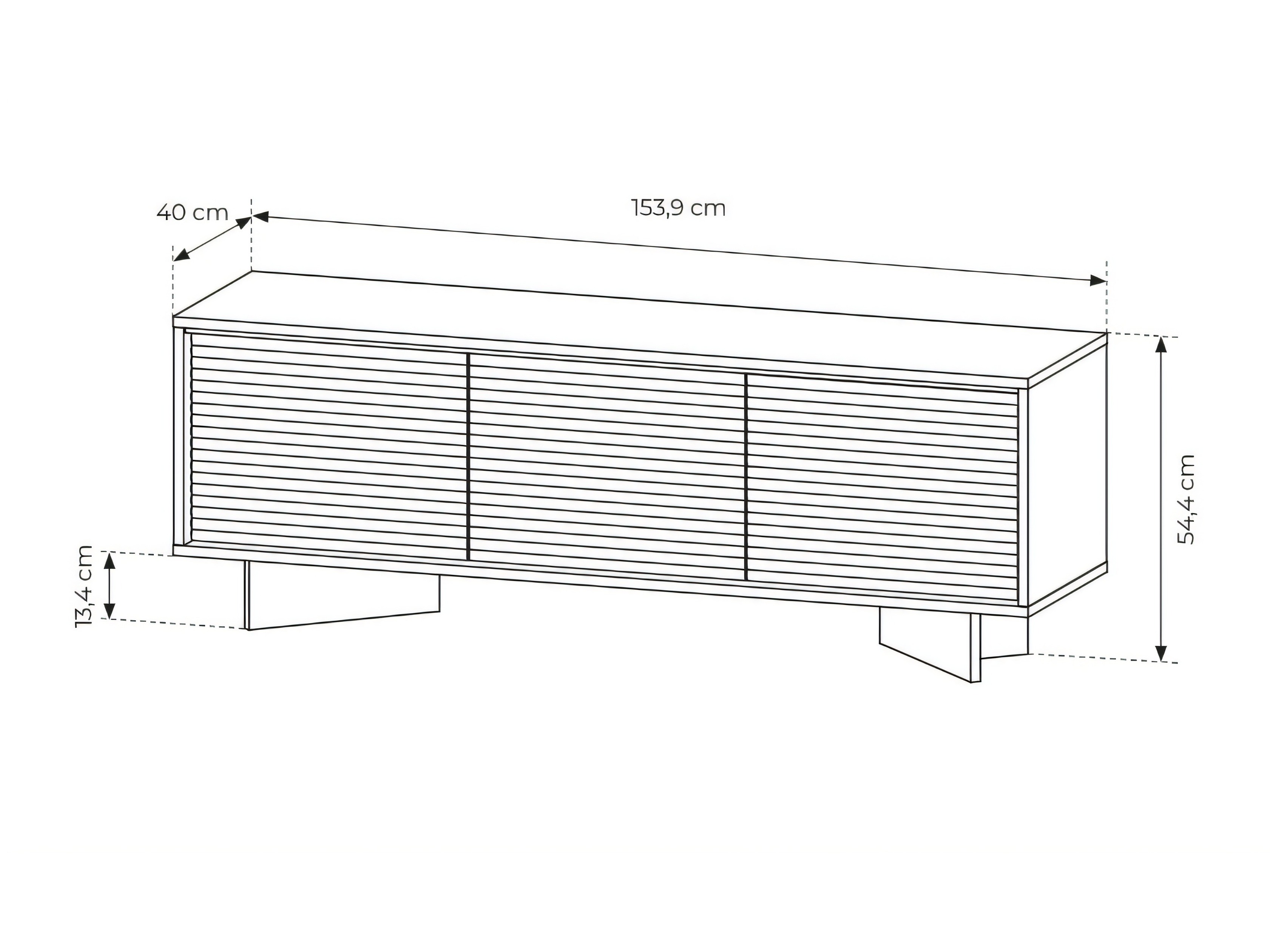 Meuble TV Nufela 105