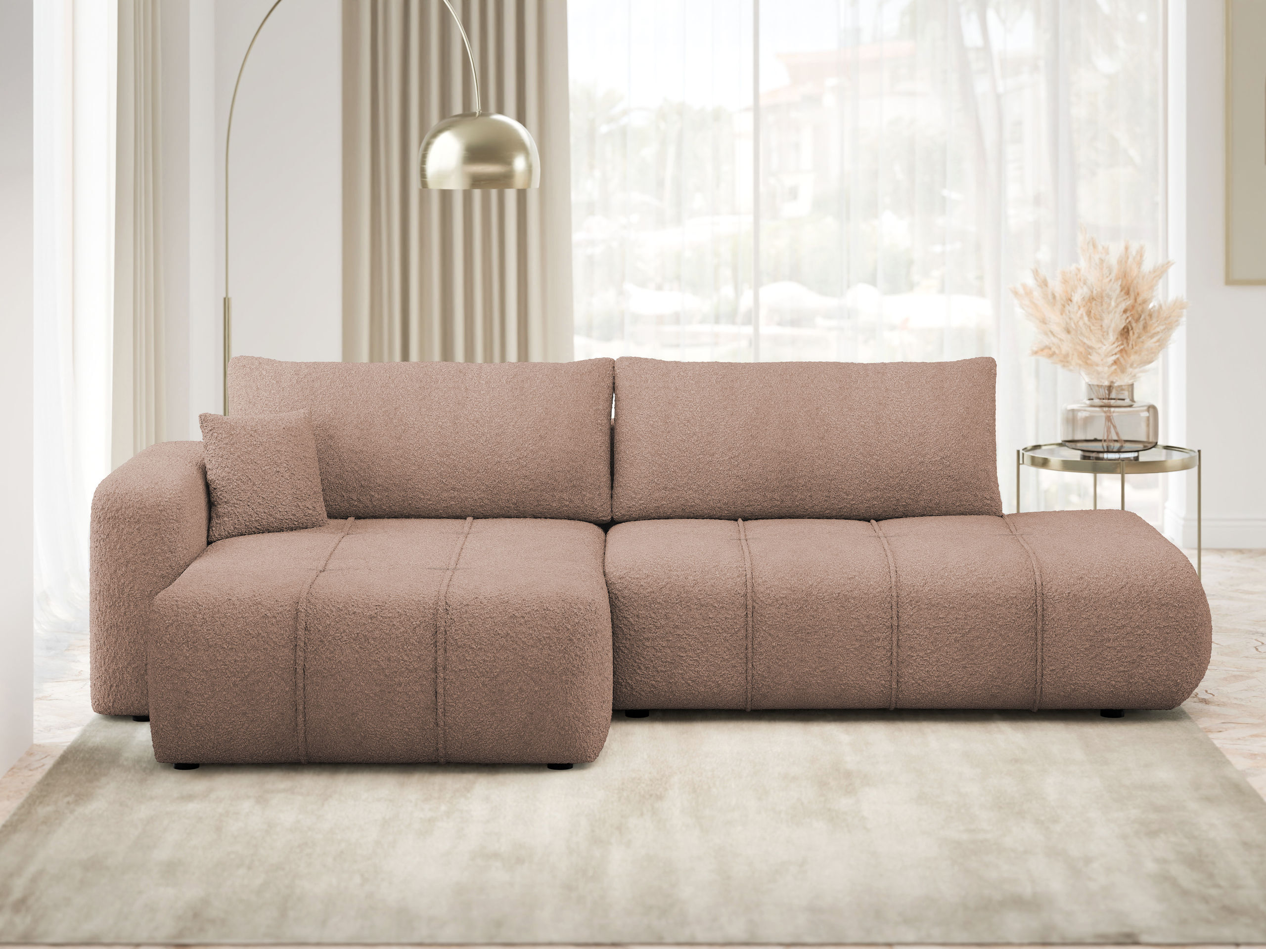 Canapé d'angle Comfivo Laurus III (Coral 45)