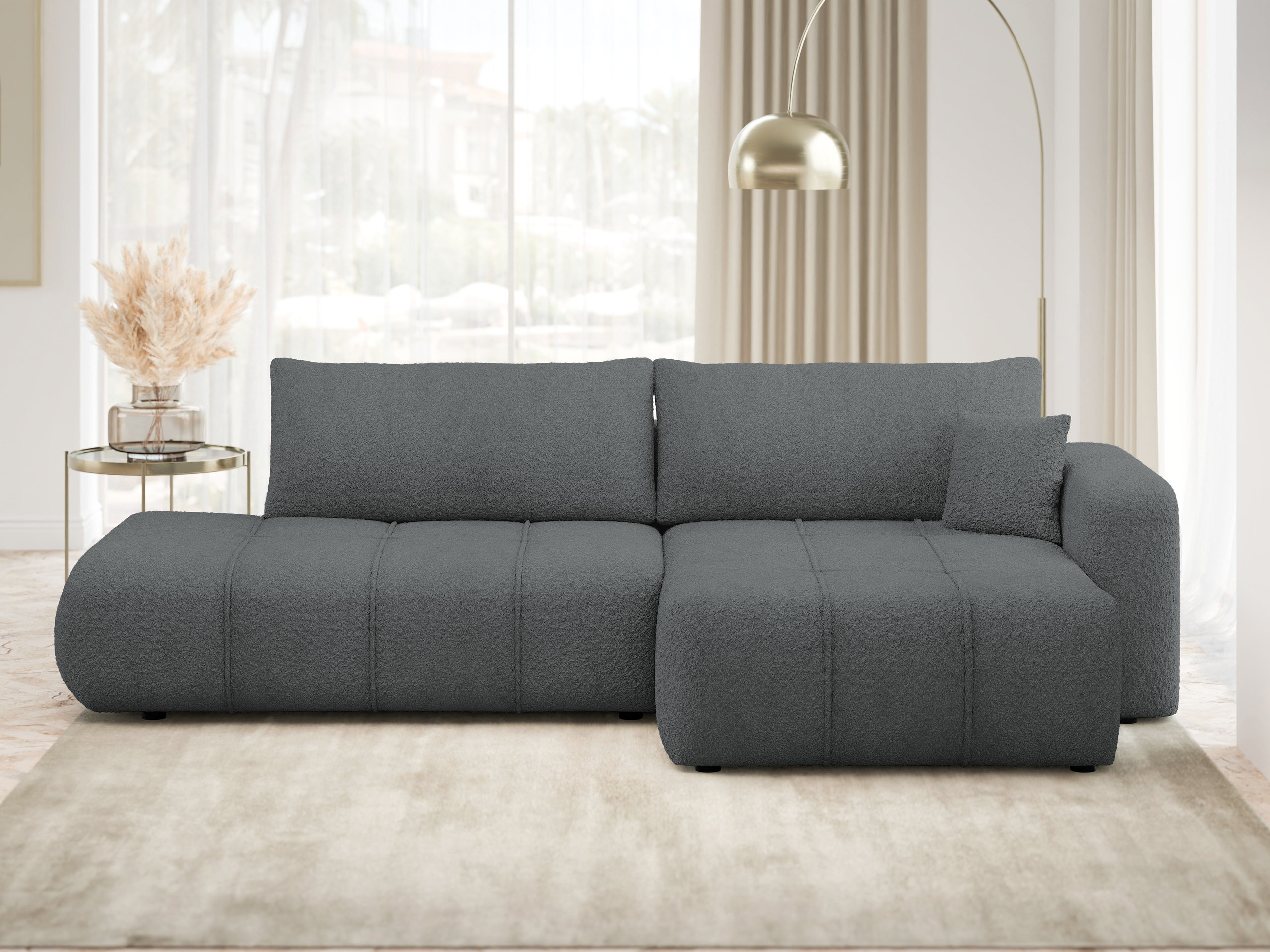 Canapé d'angle Comfivo Laurus III (Coral 80)