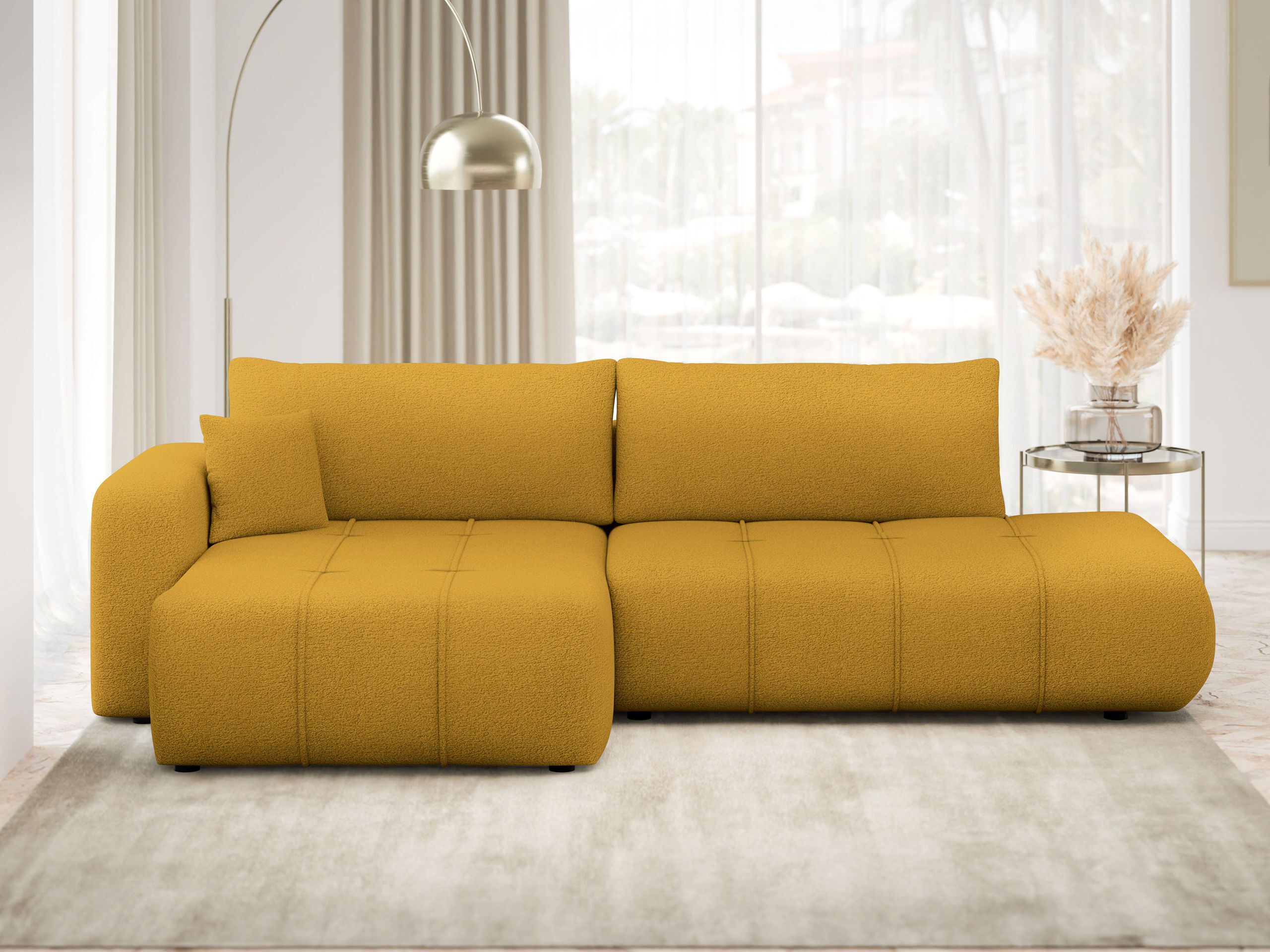 Canapé d'angle Comfivo Laurus III (Velo 626)