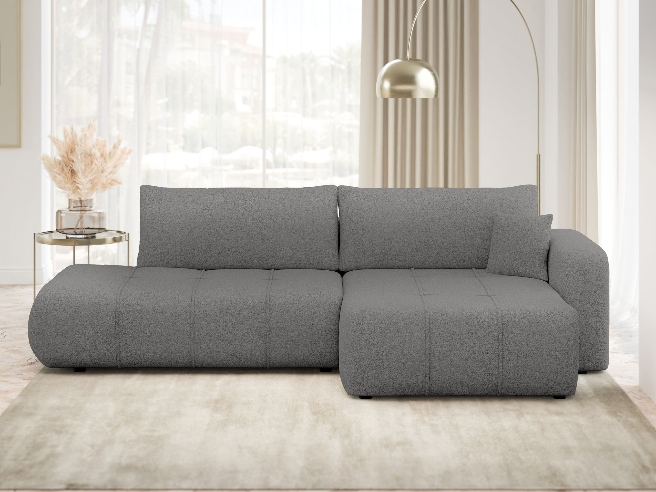 Canapé d'angle Comfivo Laurus III (Velo 635)