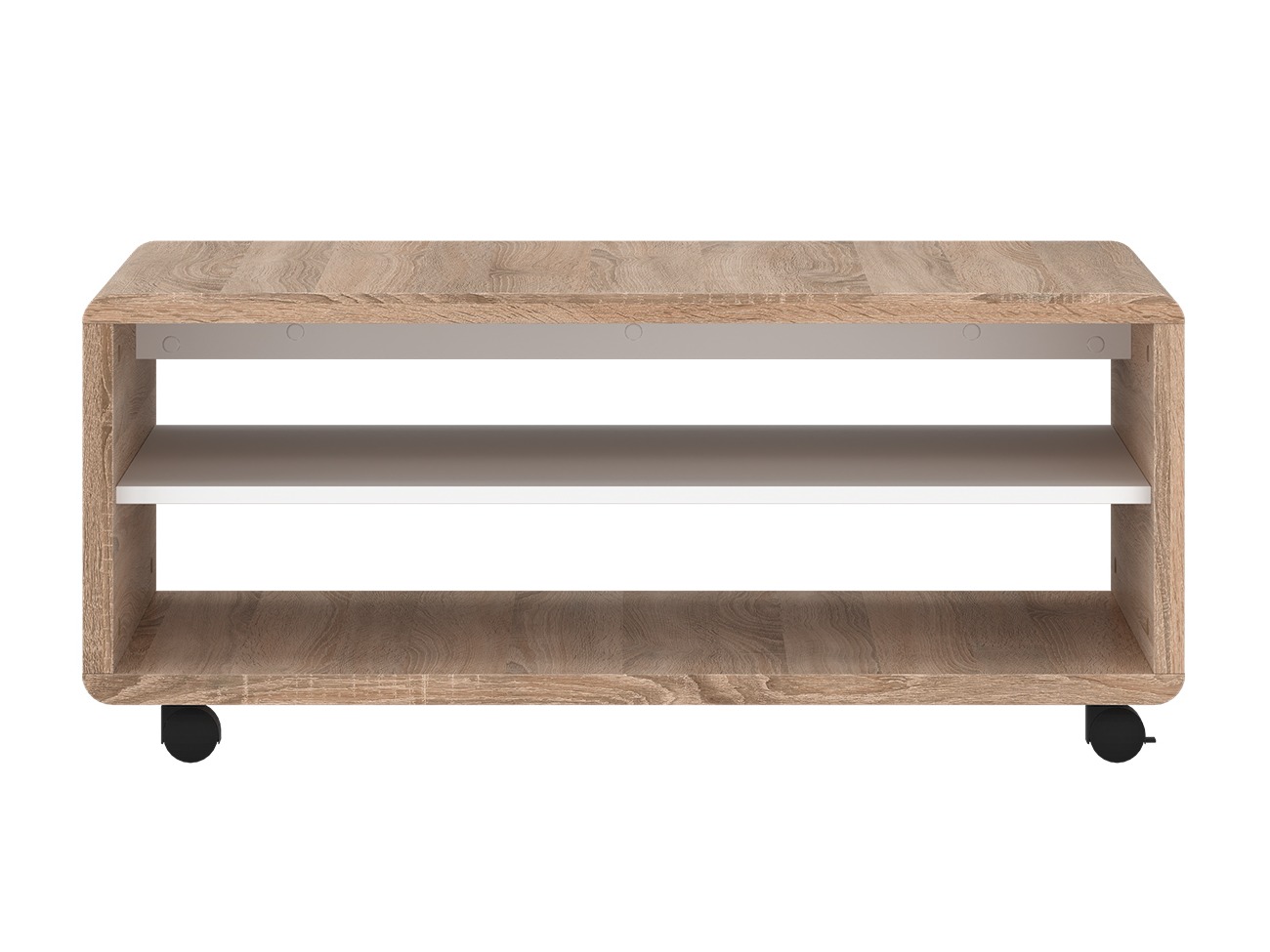 Table basse Ontario 239 (Sonoma chêne + Blanc)