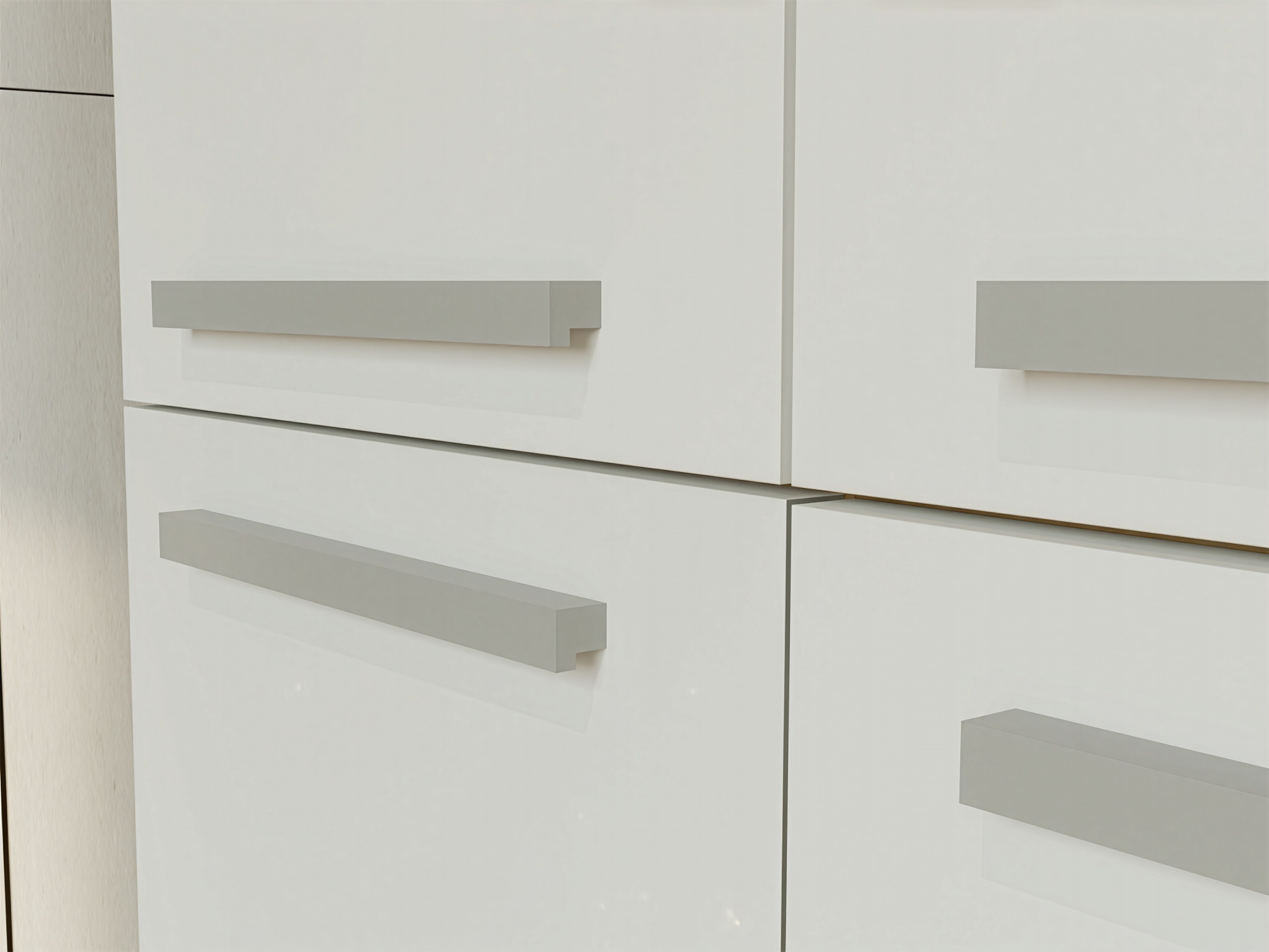 Armoire de bain à poser Nolmaru 100 (Chêne Artisan + Blanc)