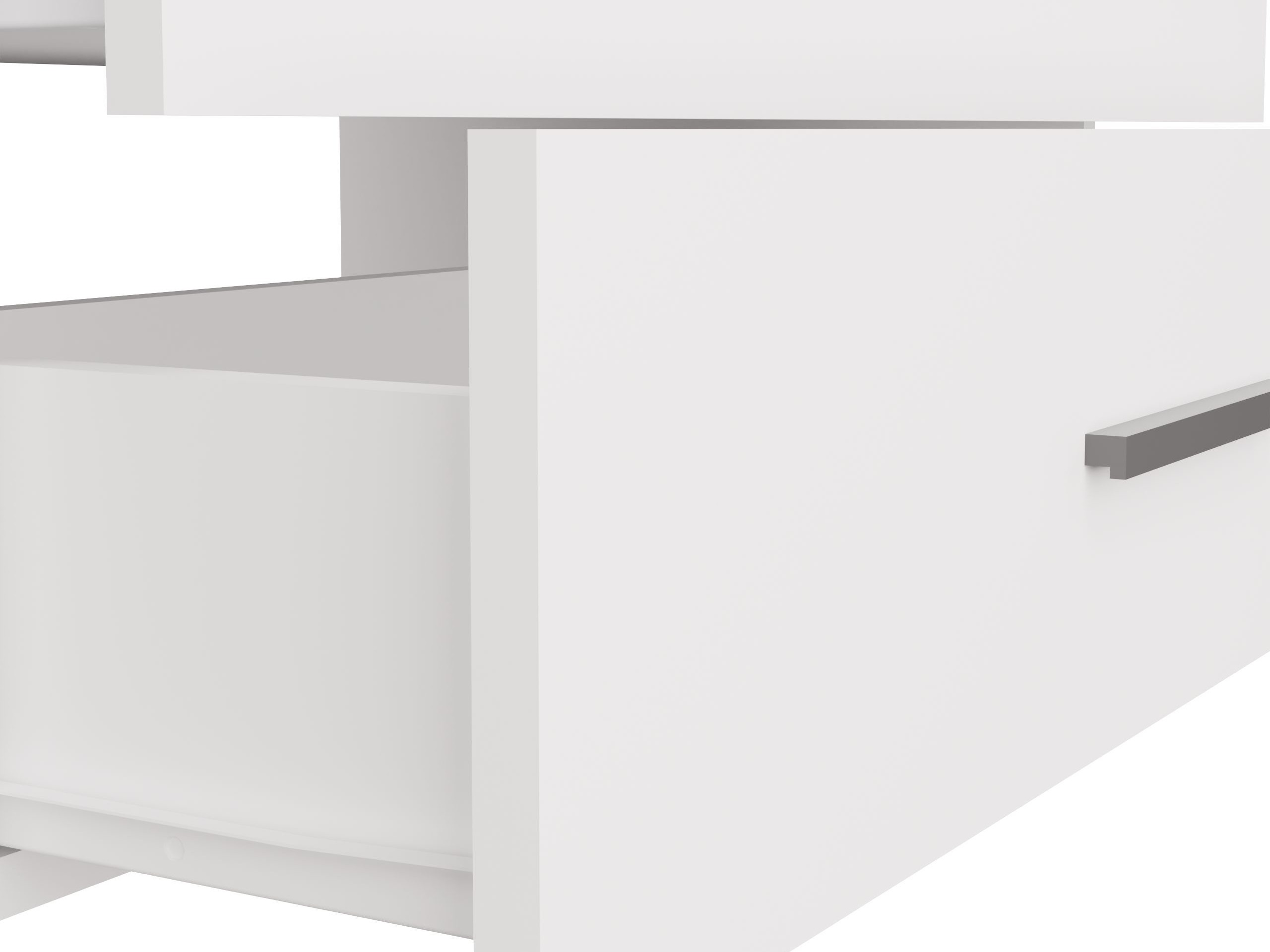Armoire de salle de bains murale pour lavabo Nolmaru 112 (Blanc + Chêne Artisan)