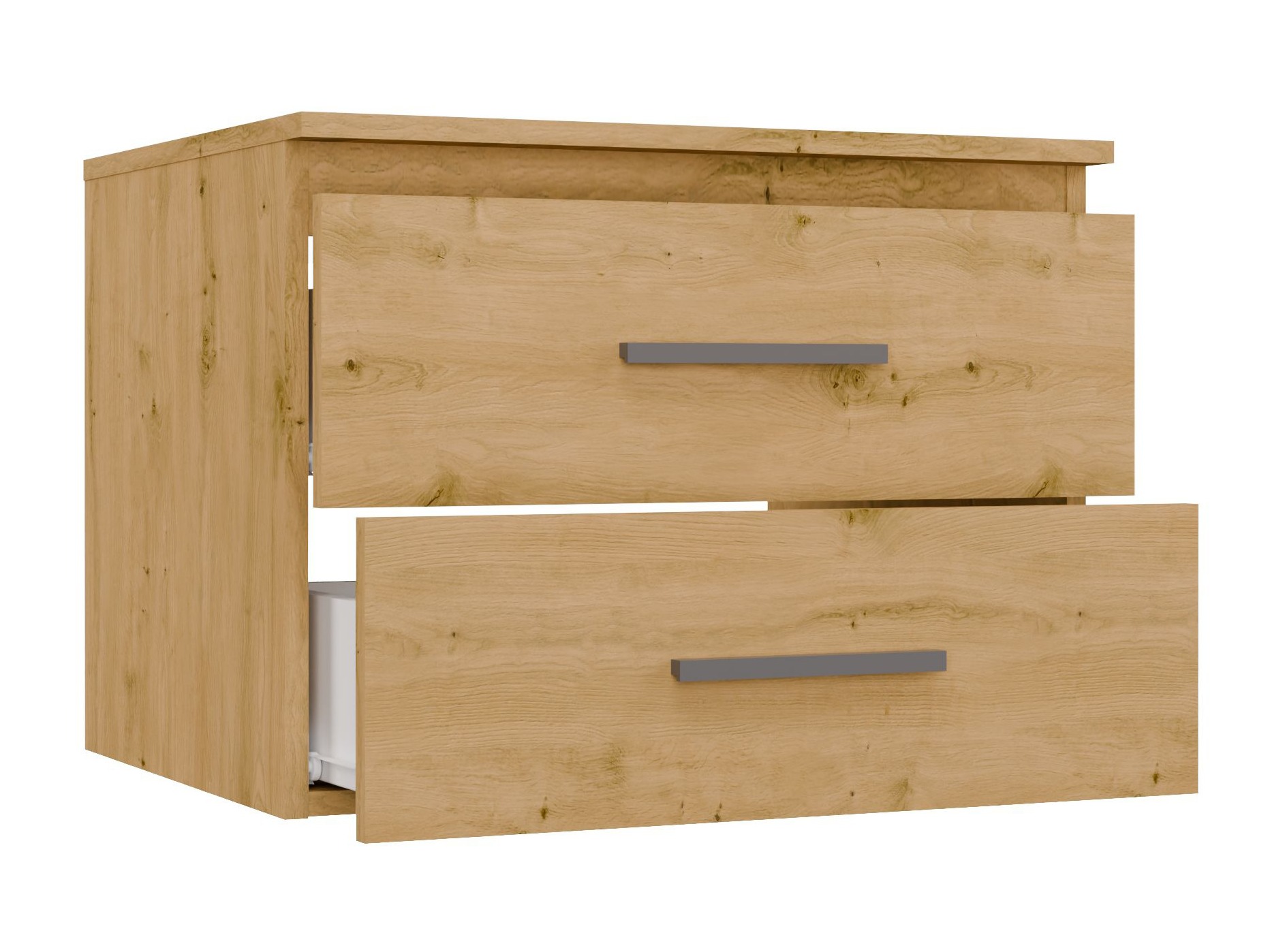Armoire de salle de bains murale pour lavabo Nolmaru 112 (Chêne Artisan)
