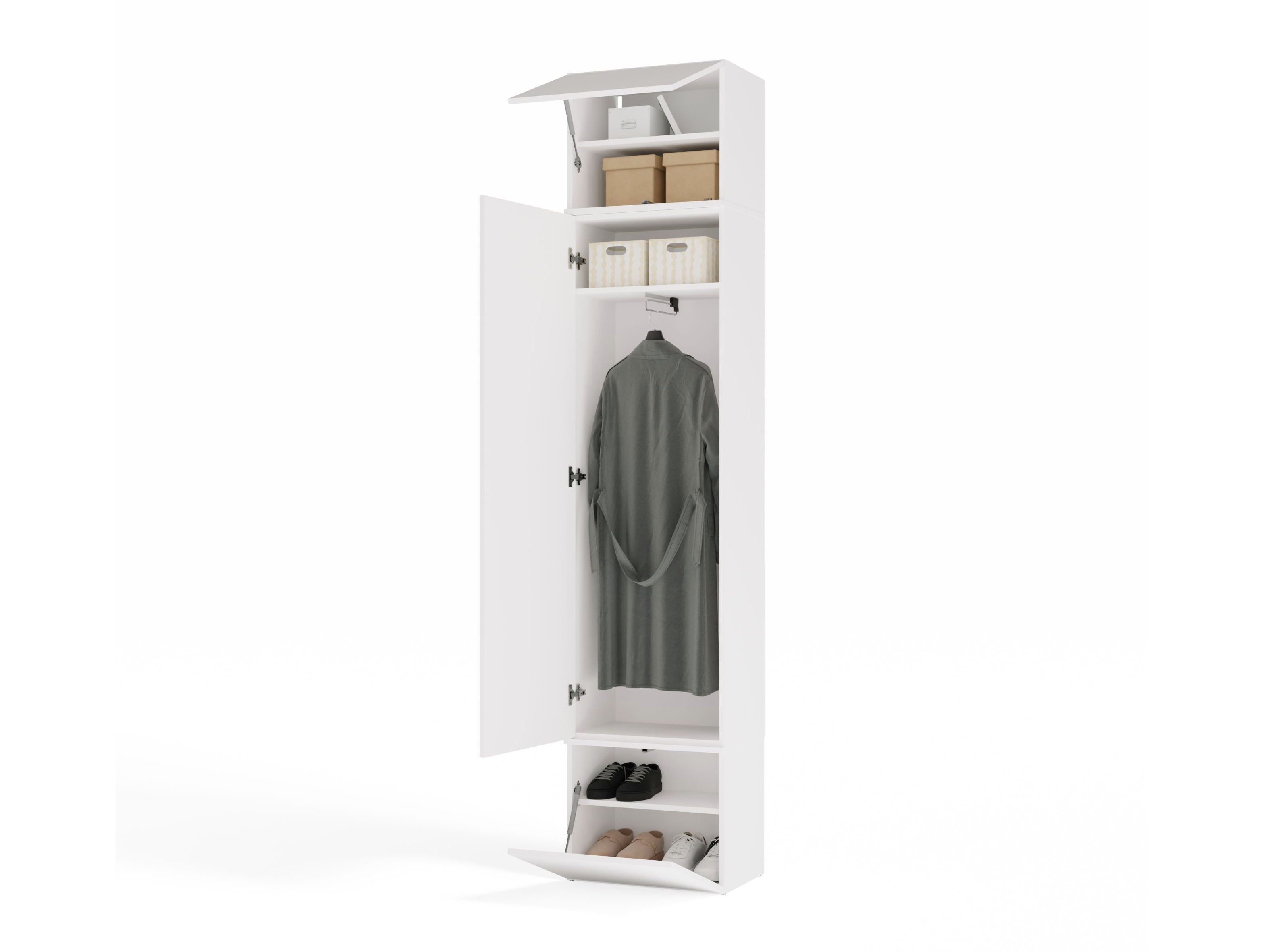 Armoire Mandeville 375 (Blanc)