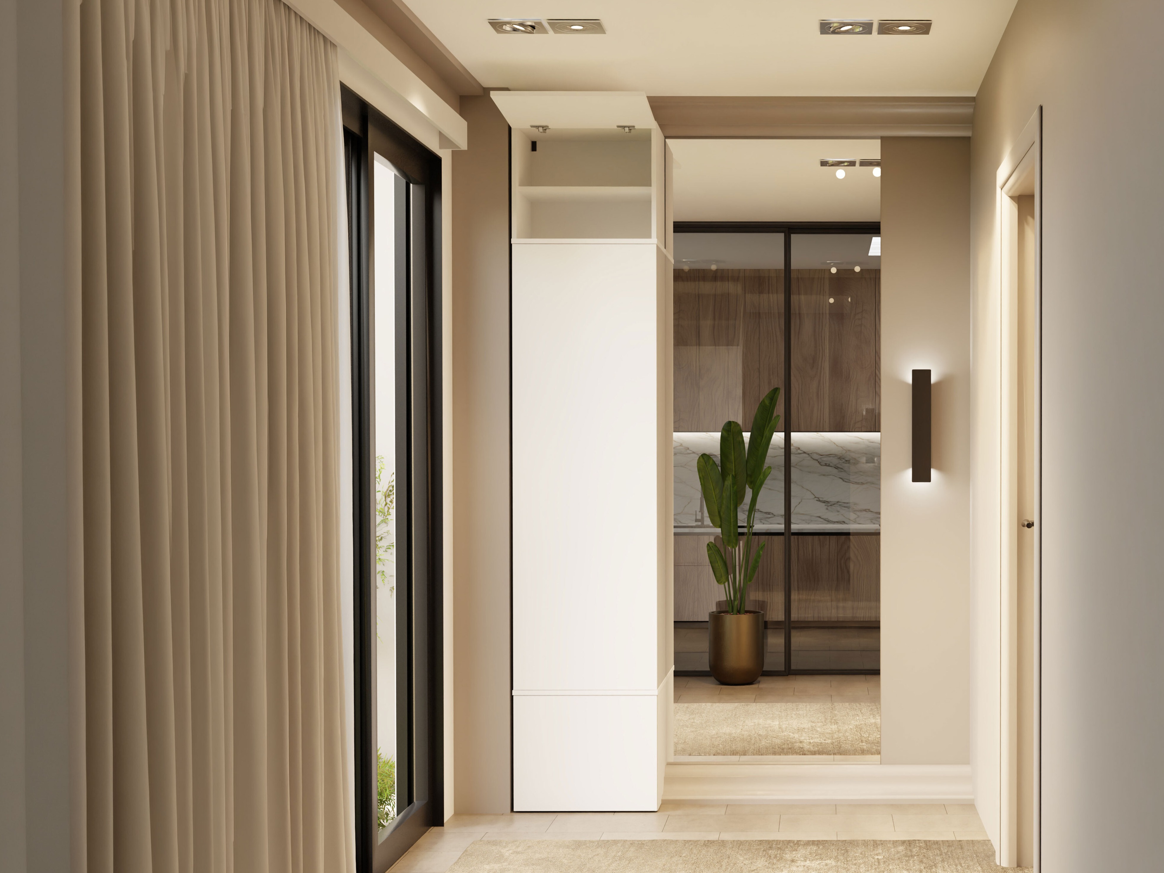 Armoire Mandeville 375 (Blanc)