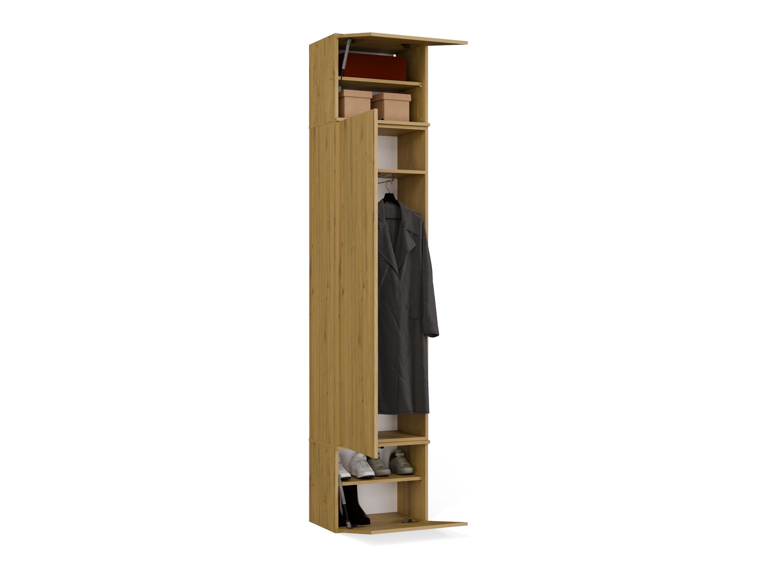 Armoire Mandeville 375 (Chêne Artisan)